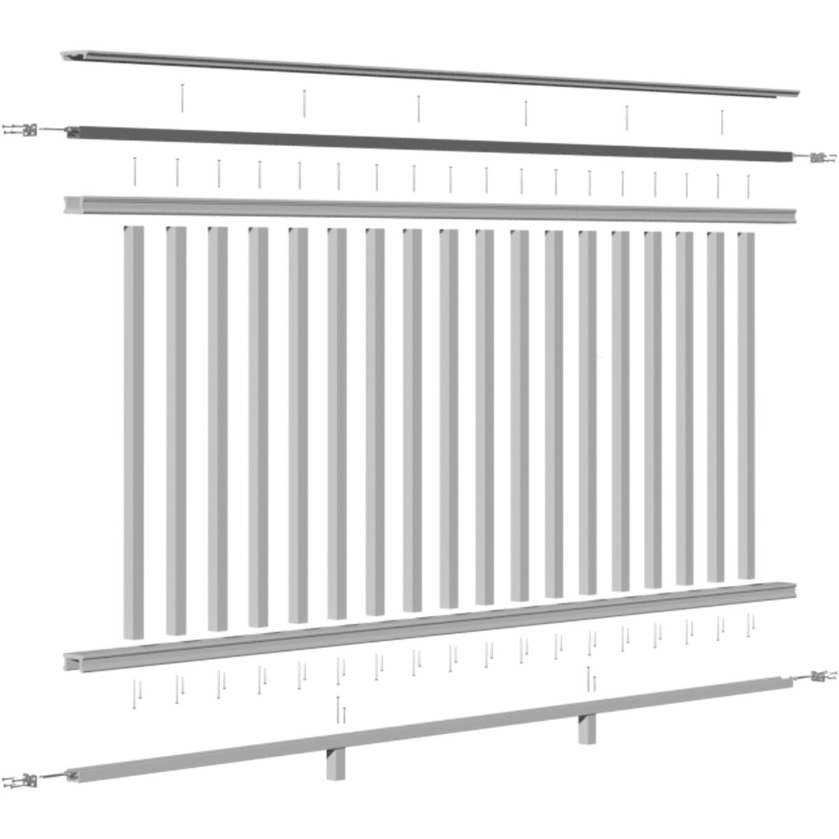 INTEX Providence ECLK42X096 railings - View #4