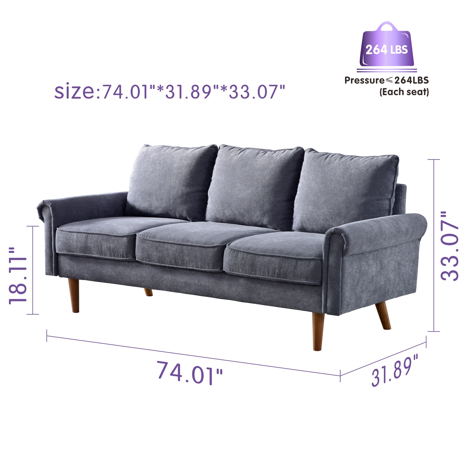 Ovios TSL500 Sofas-Loveseats - View #6