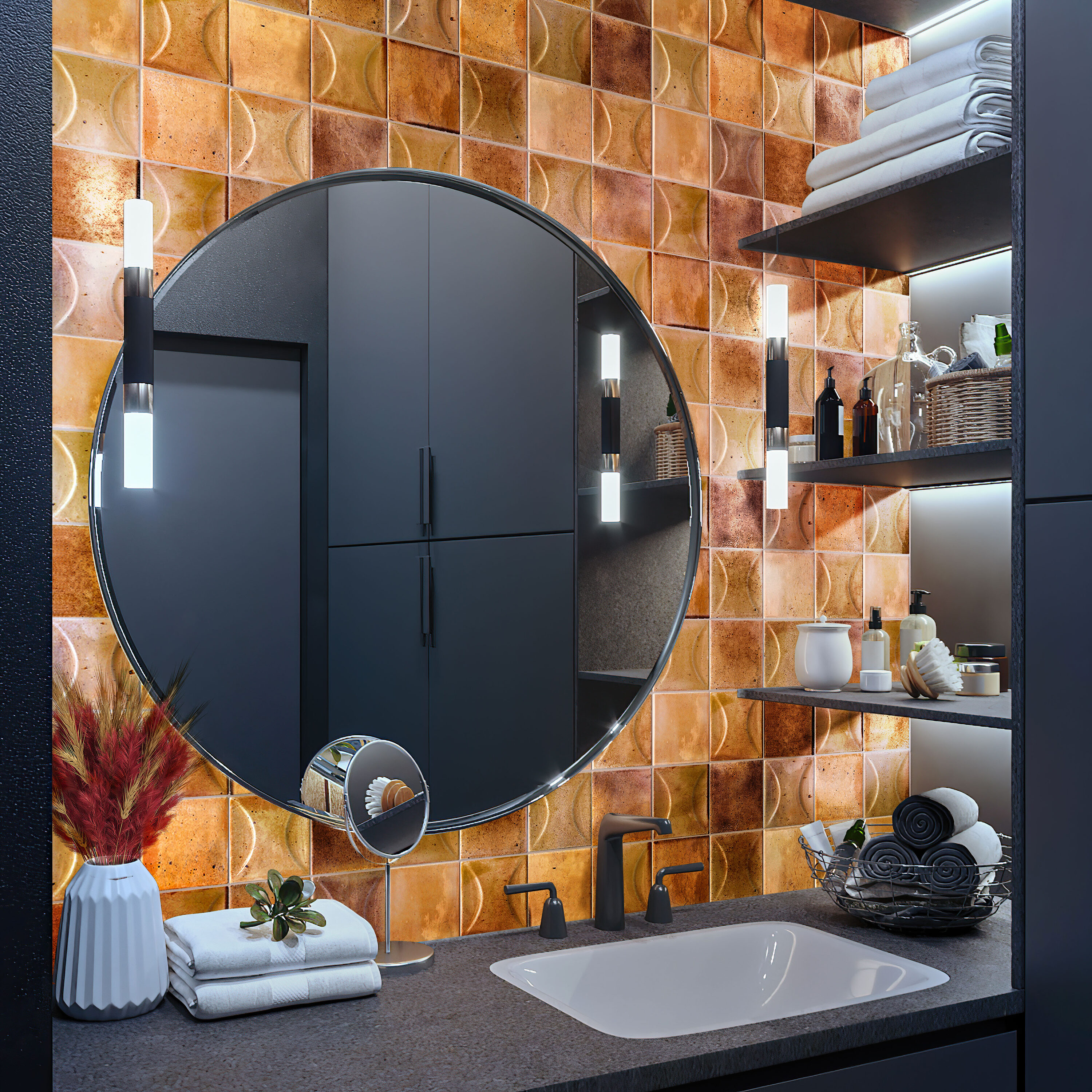 Apollo Tile MOD88DEPN44 Ceramic-Tile - View #5