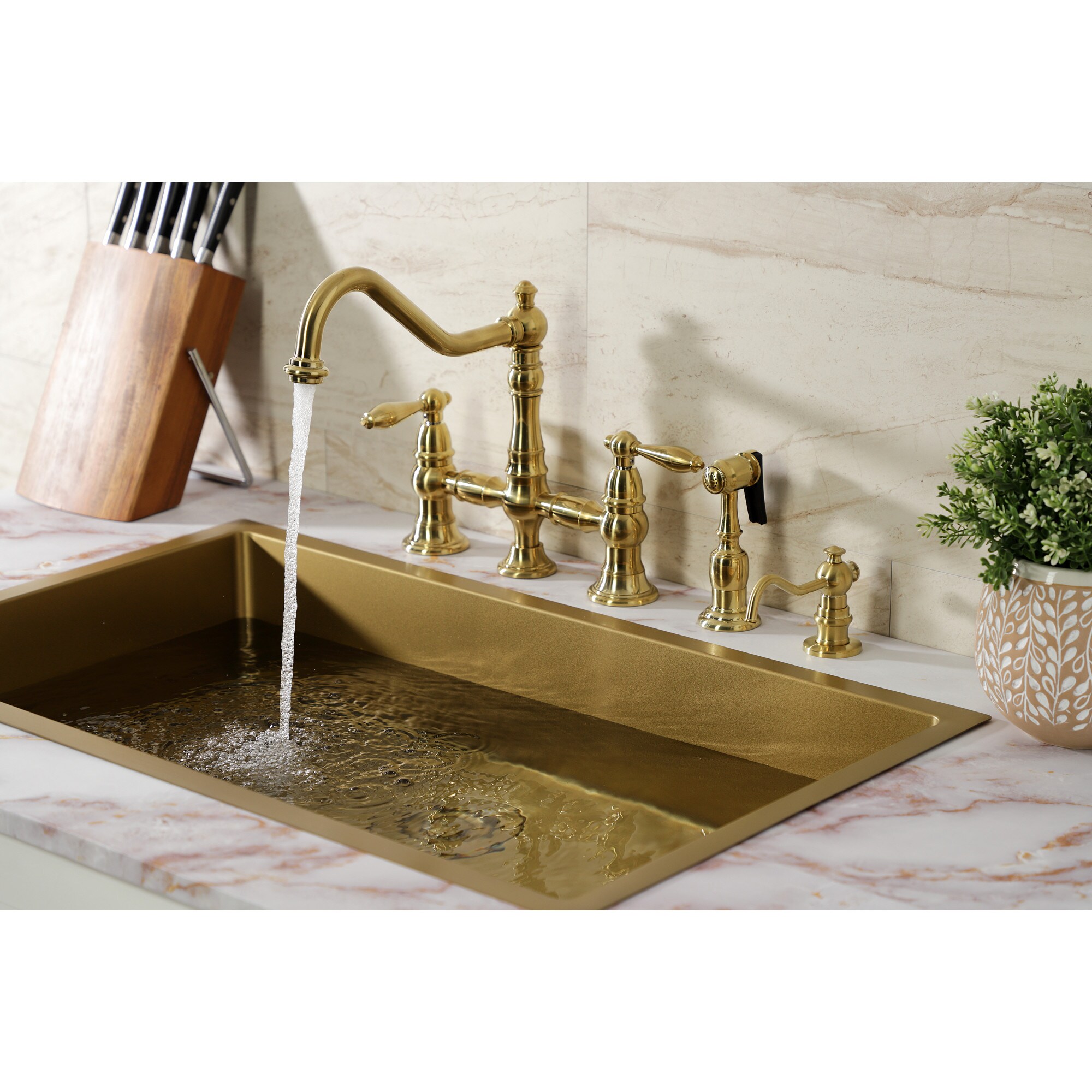 Kingston Brass WLKS3277ALBS Kitchen-Faucets - View #7