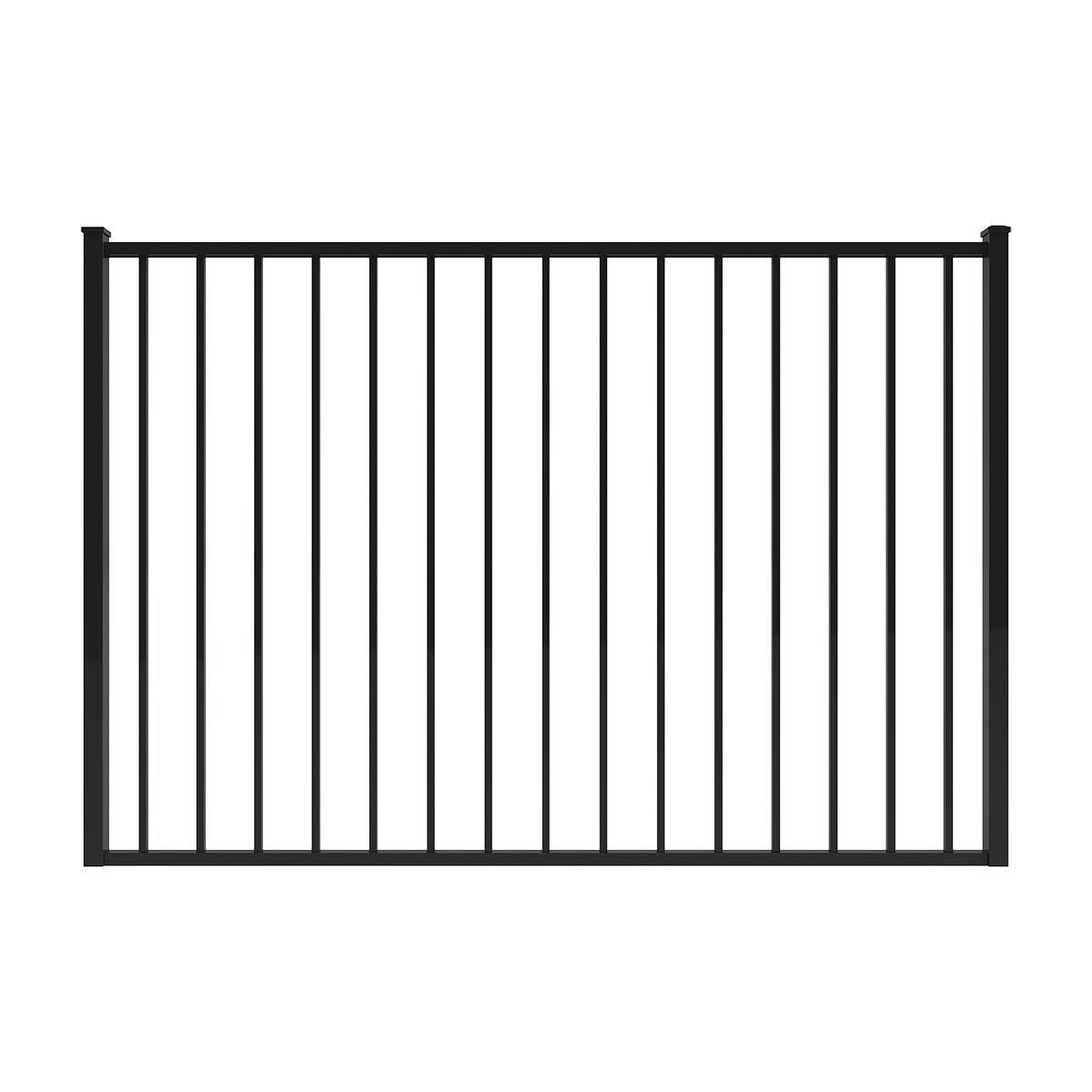 simple iron fence