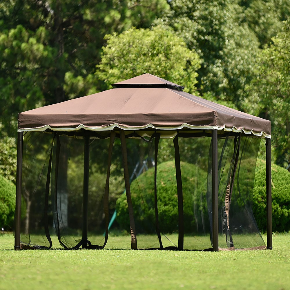 Sunrinx MG30-45-HW Wood-Resin-Gazebos - View #6