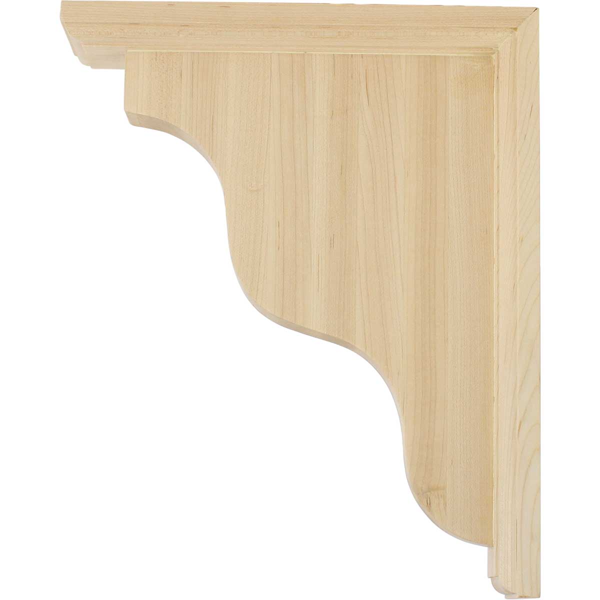 Hamilton Red Oak 9" x 11" Traditional Wood Bracket