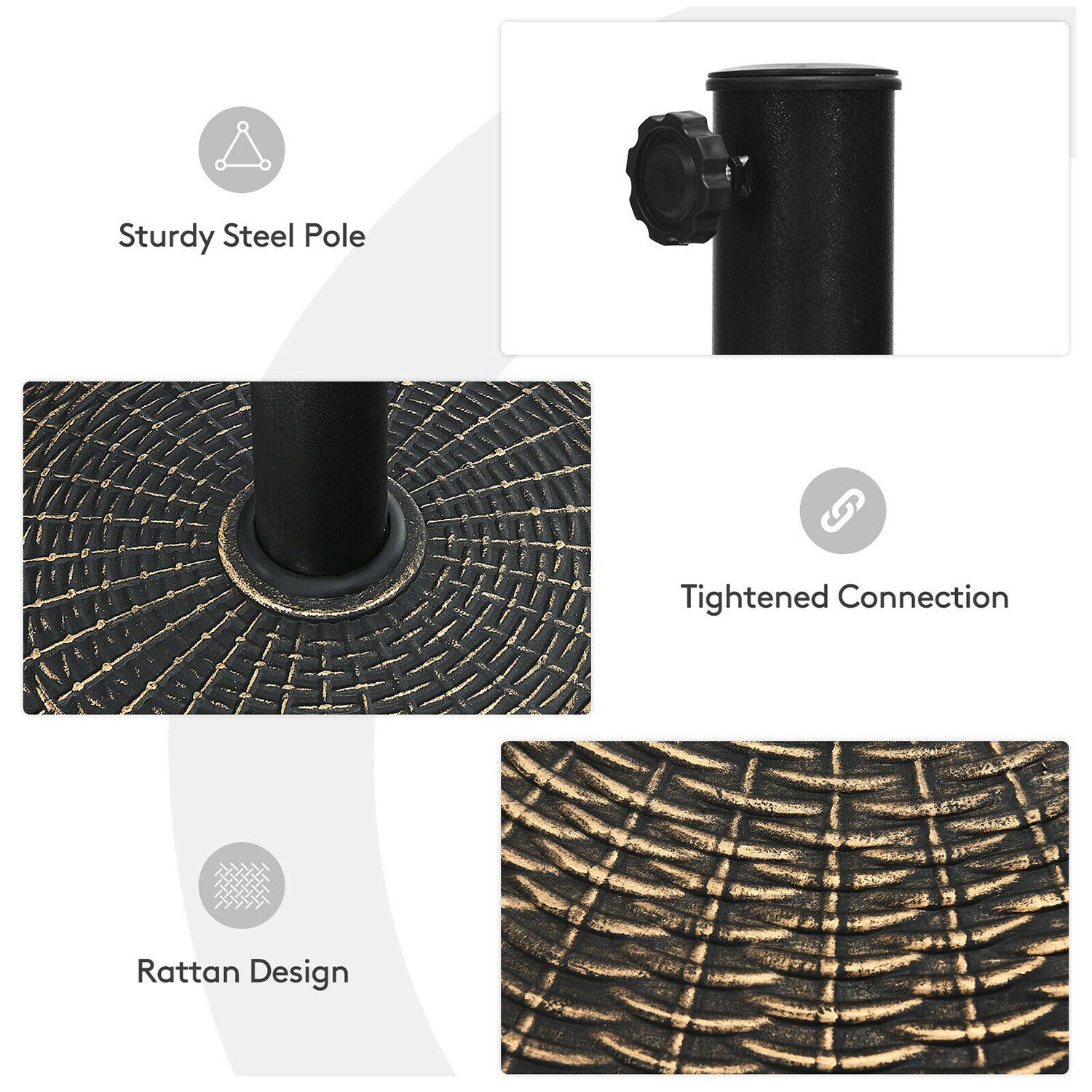 WELLFOR DOG70850 Umbrella-Bases - View #4