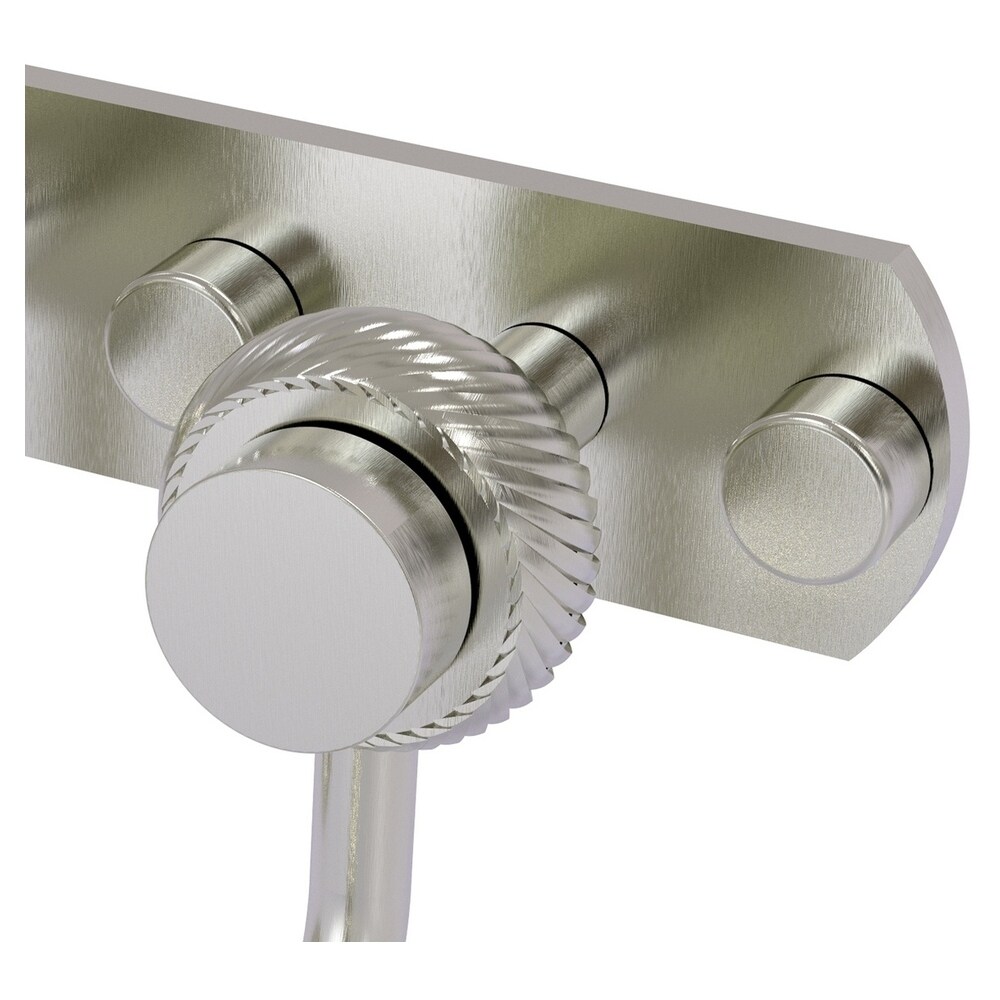 Allied Brass 920T-3-SN Robe-Hooks - View #2