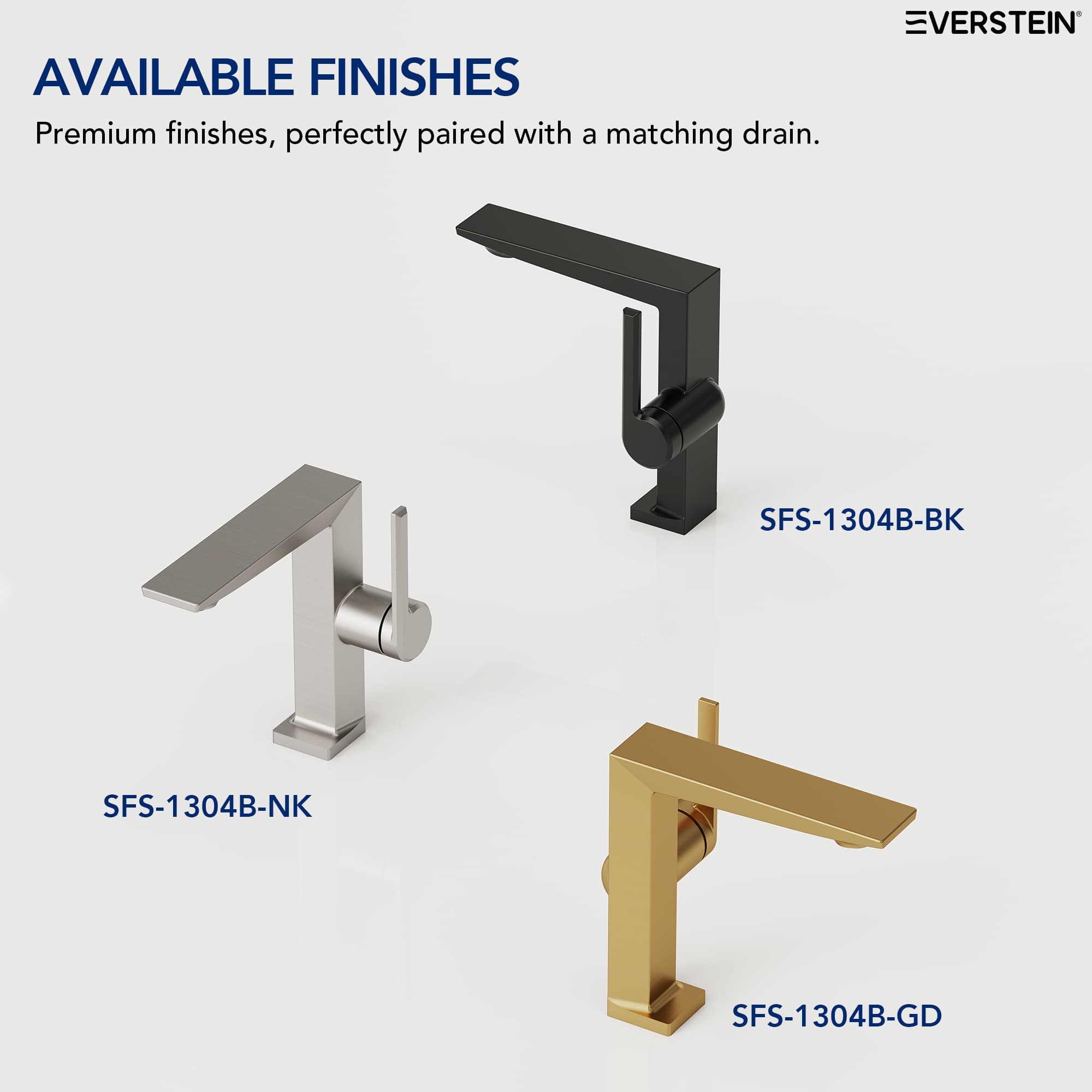 EVERSTEIN SFS-1304B-NK Lavatory-Faucets - View #13