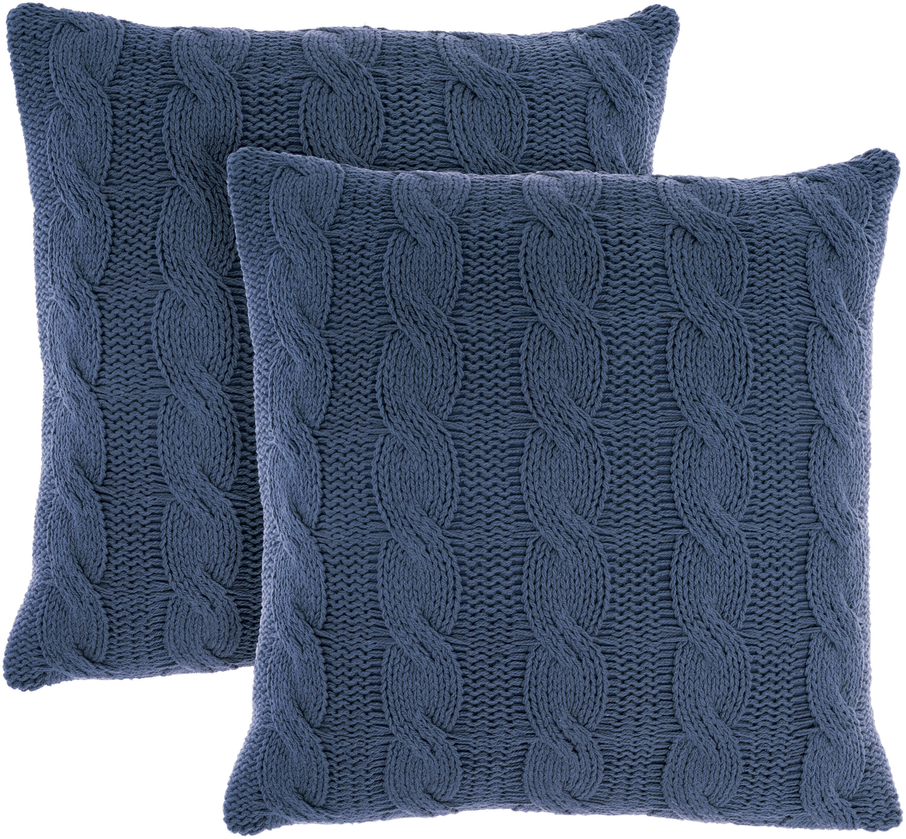 Waverly Curative 12 x 21 Blue Indoor/Outdoor Washable Throw Pillow 