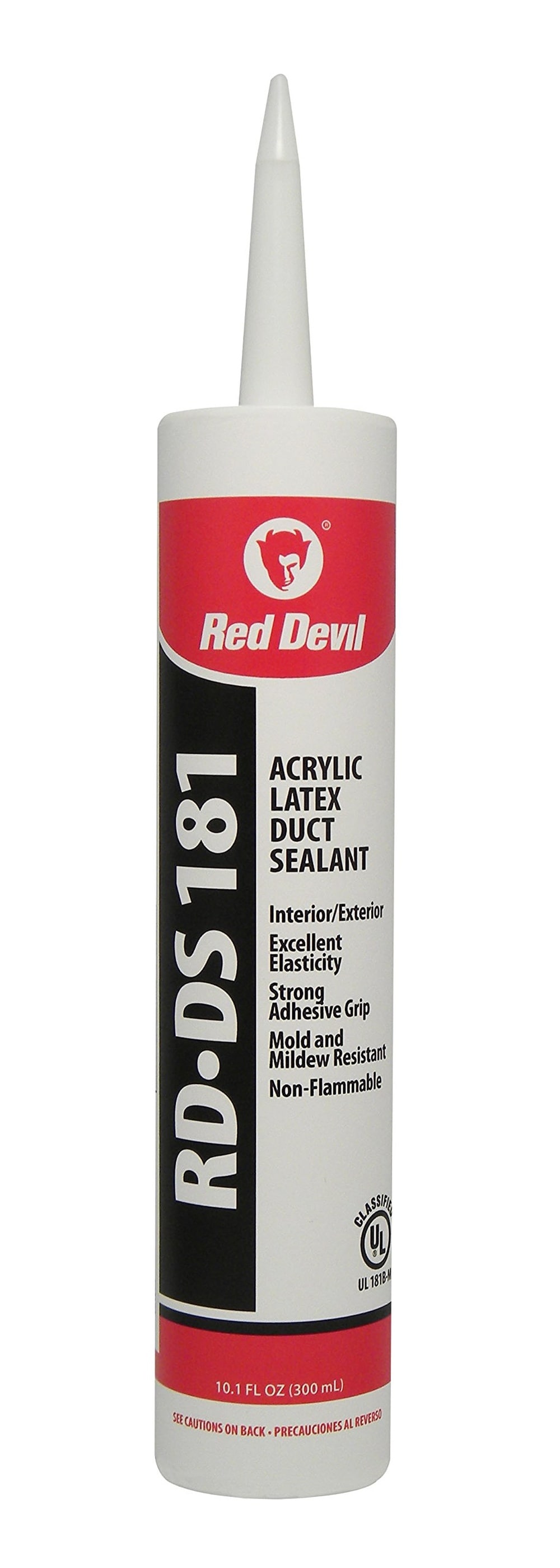 Red Devil  0846DS RD-DS 181 Acrylic Latex Duct Sealant 10.1 oz Gray 1 Pack