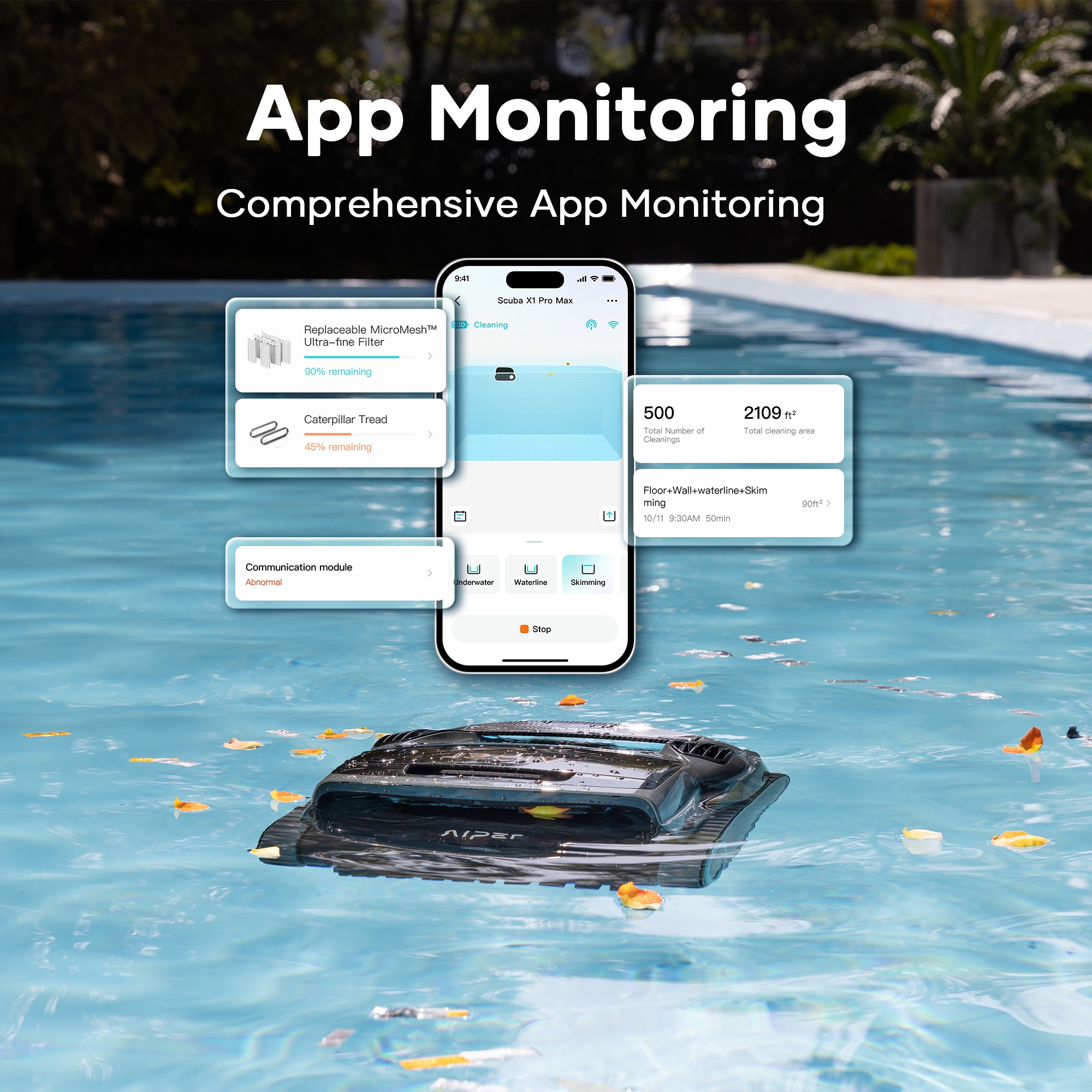 Aiper SCUBA X1 PRO MAX Pool-Vacuums - View #6