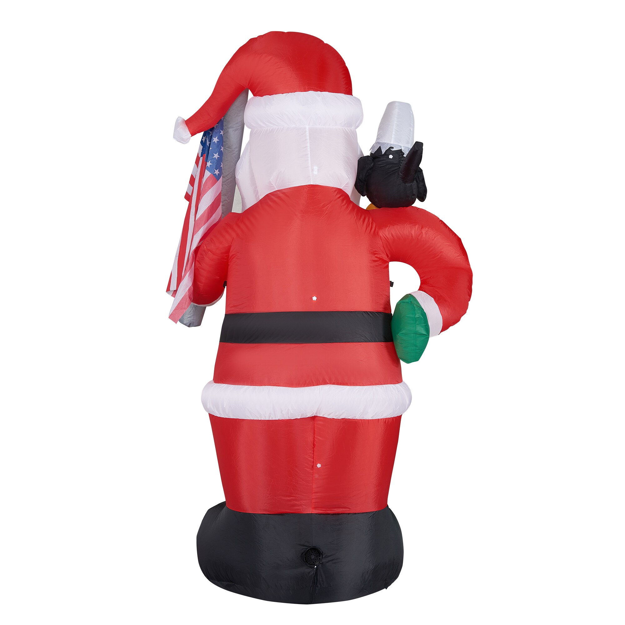 Fraser Hill Farm FHFSANTA081-L Christmas-Inflatables - View #10