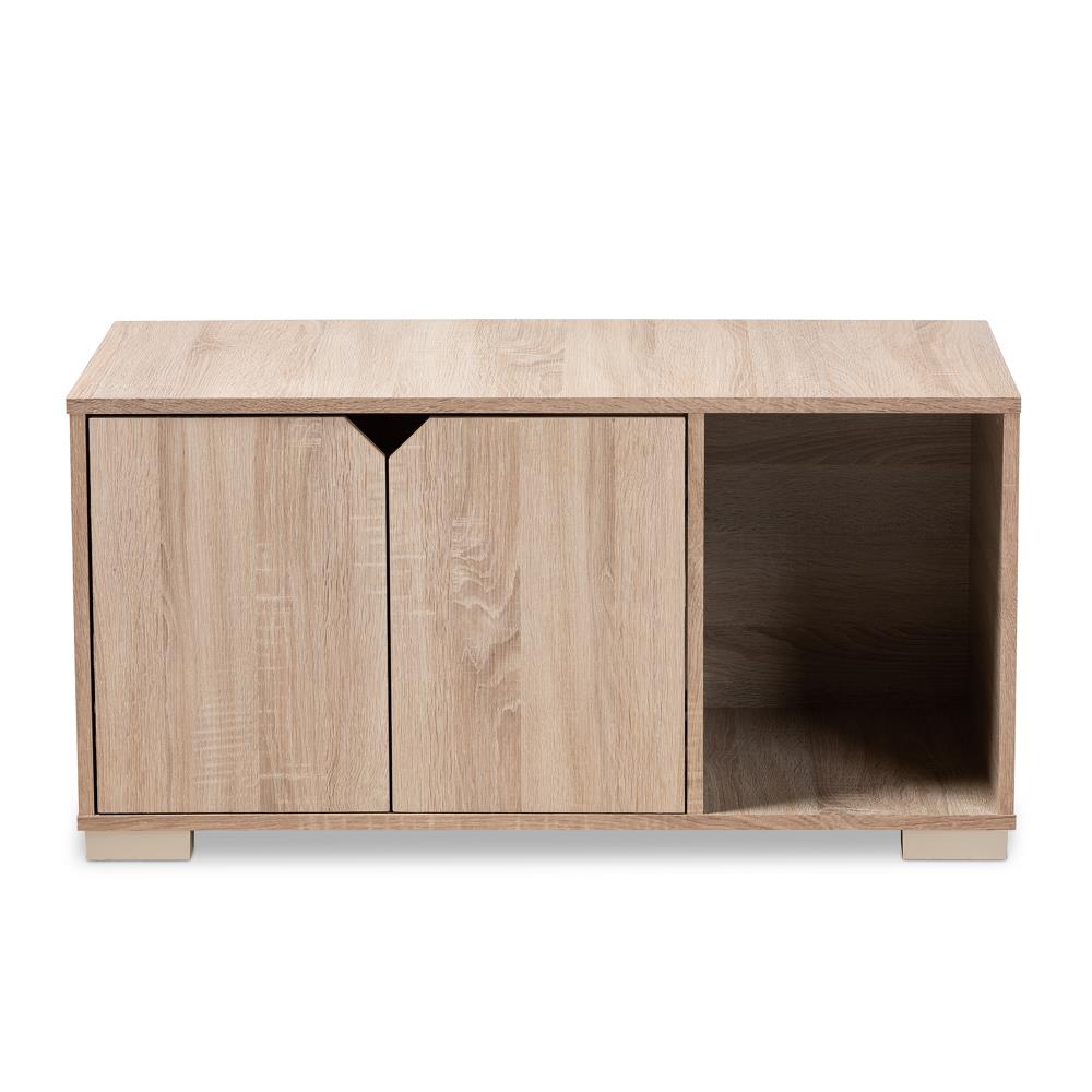 Jasper Light Oak Rectangular Low Cocktail Table