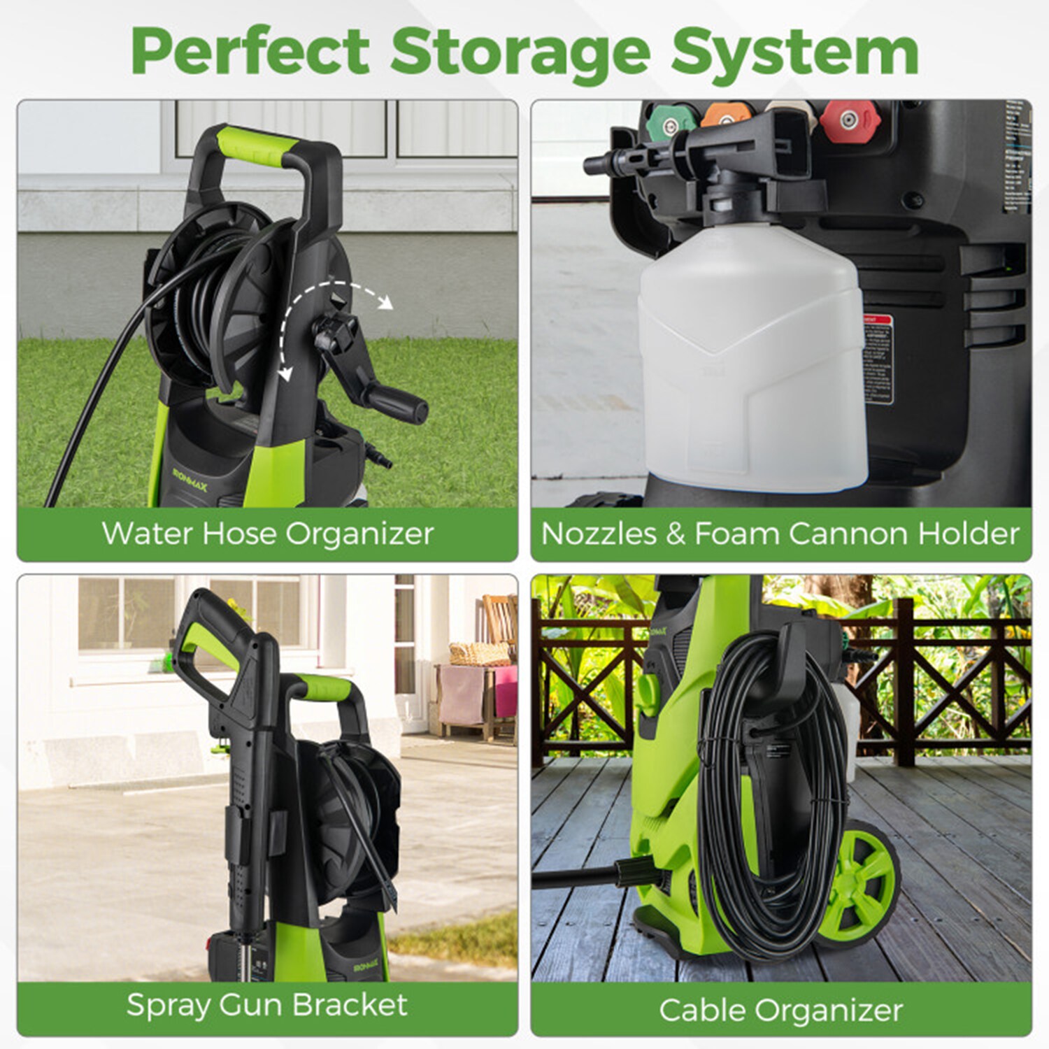 LUCKY ONE LO-883USGN3P Gas-Pressurewashers - View #4