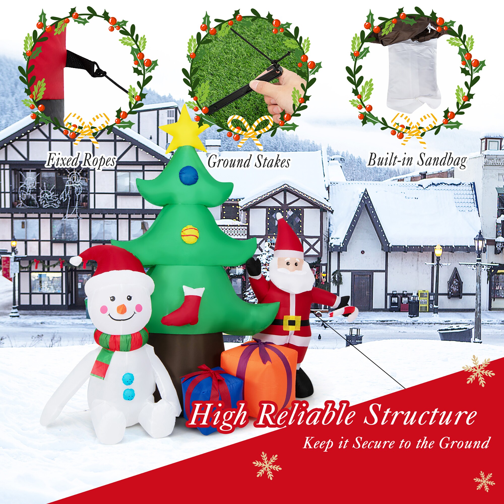 Costway LWS00698 Christmas-Inflatables - View #8