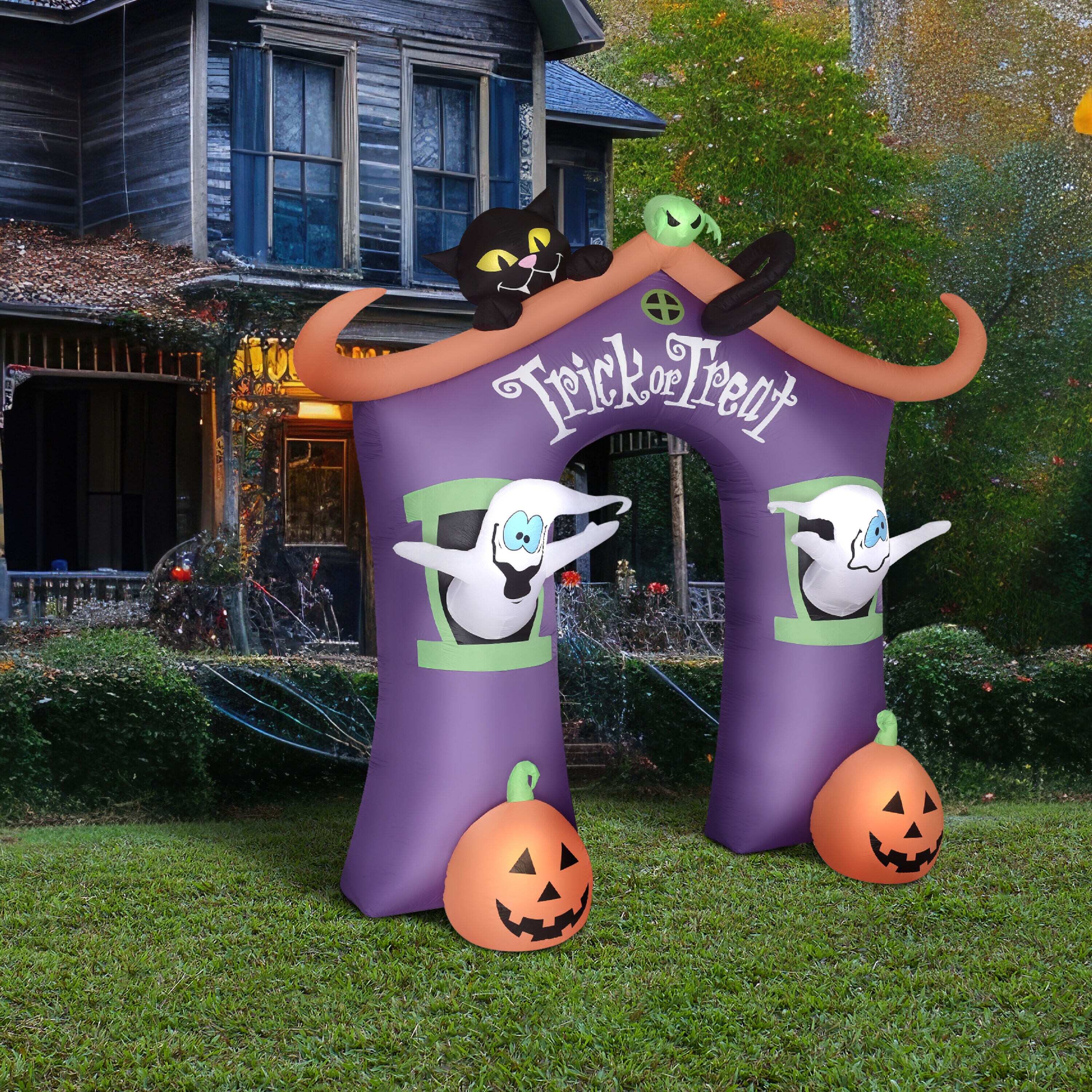 Haunted Hill Farm HITOTARCH091-L Outdoor-Halloween-Decor - View #12