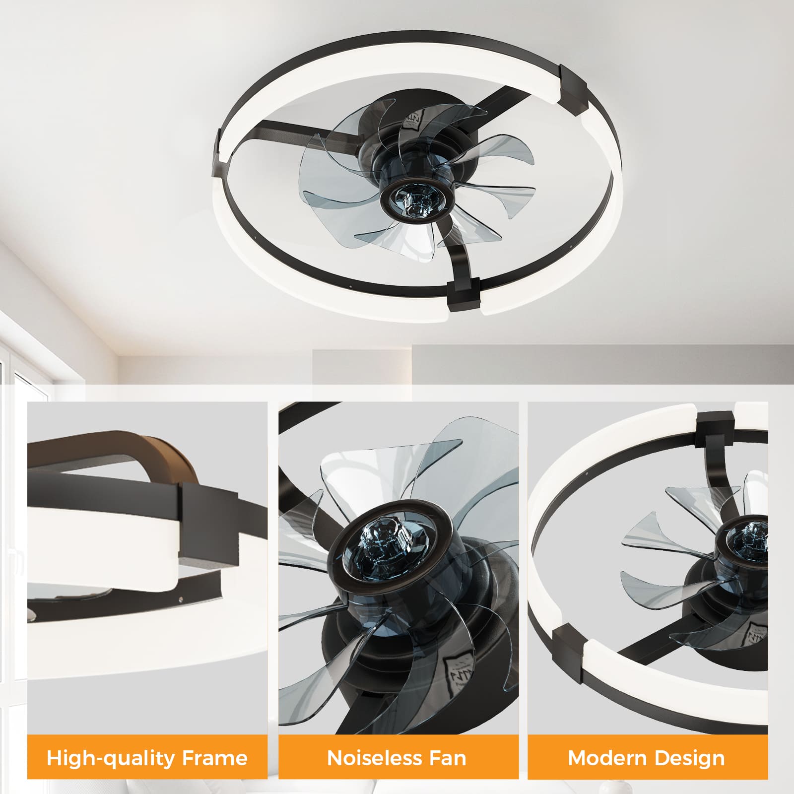 Sweetcrispy L-AC-DSV4CDS-23D6BK Ceiling-Fans - View #7