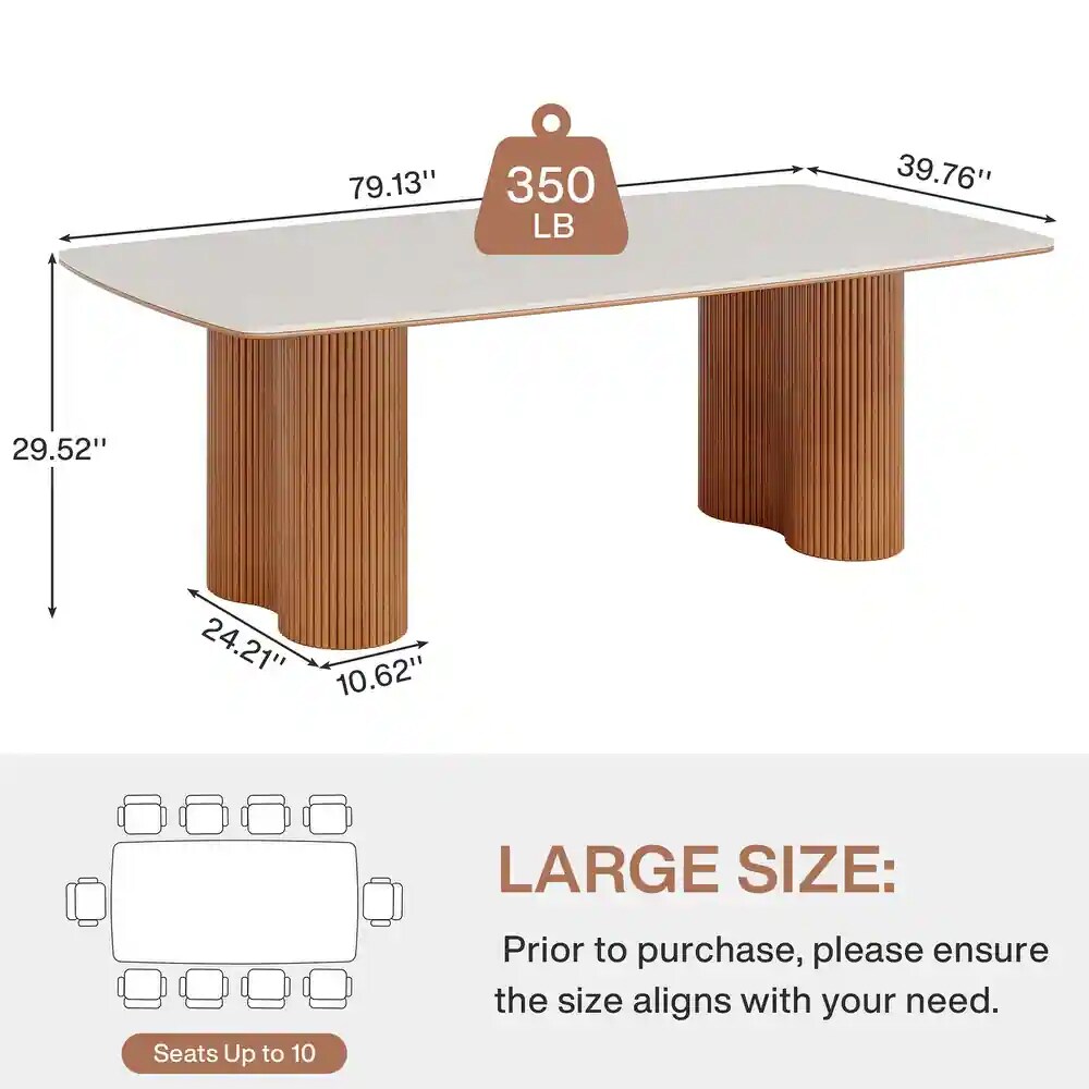 Tribesigns LWFD-HL0151 Dining-Tables - View #8