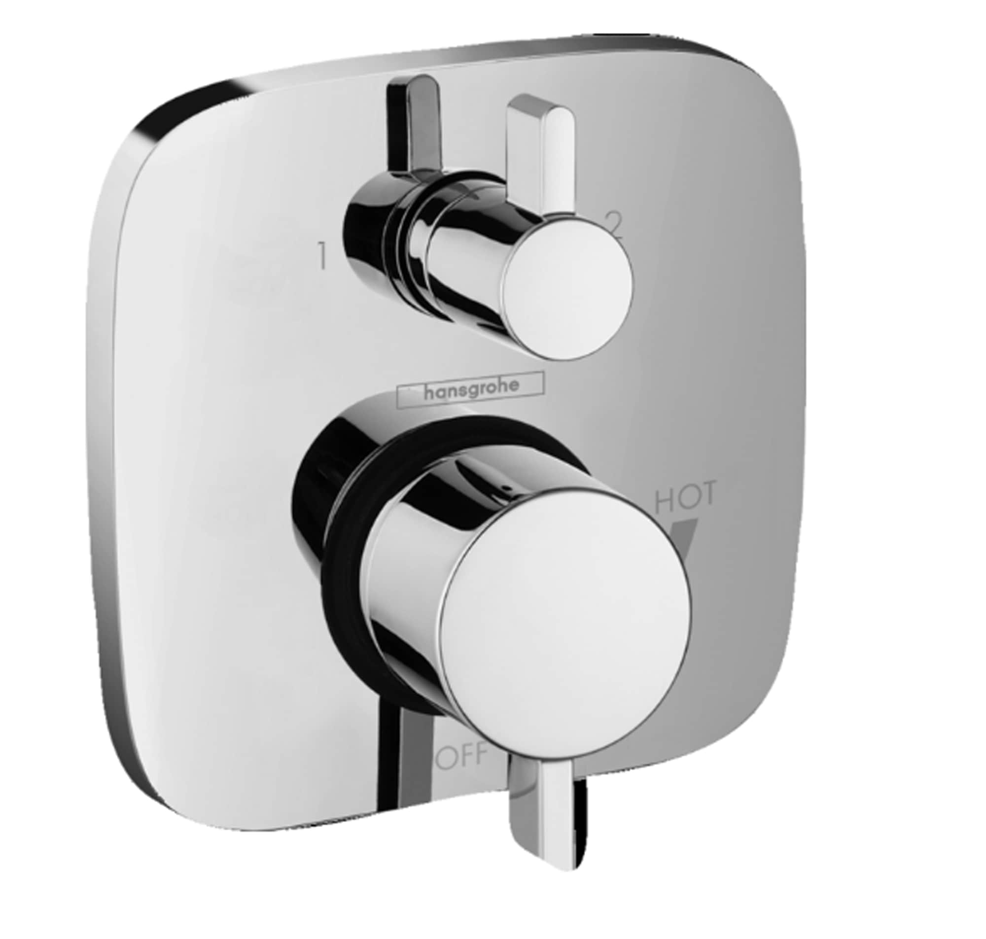 Hansgrohe 15864001 Ecostat Chrome 3.2-Inches Universal Shower Pressure balance trim