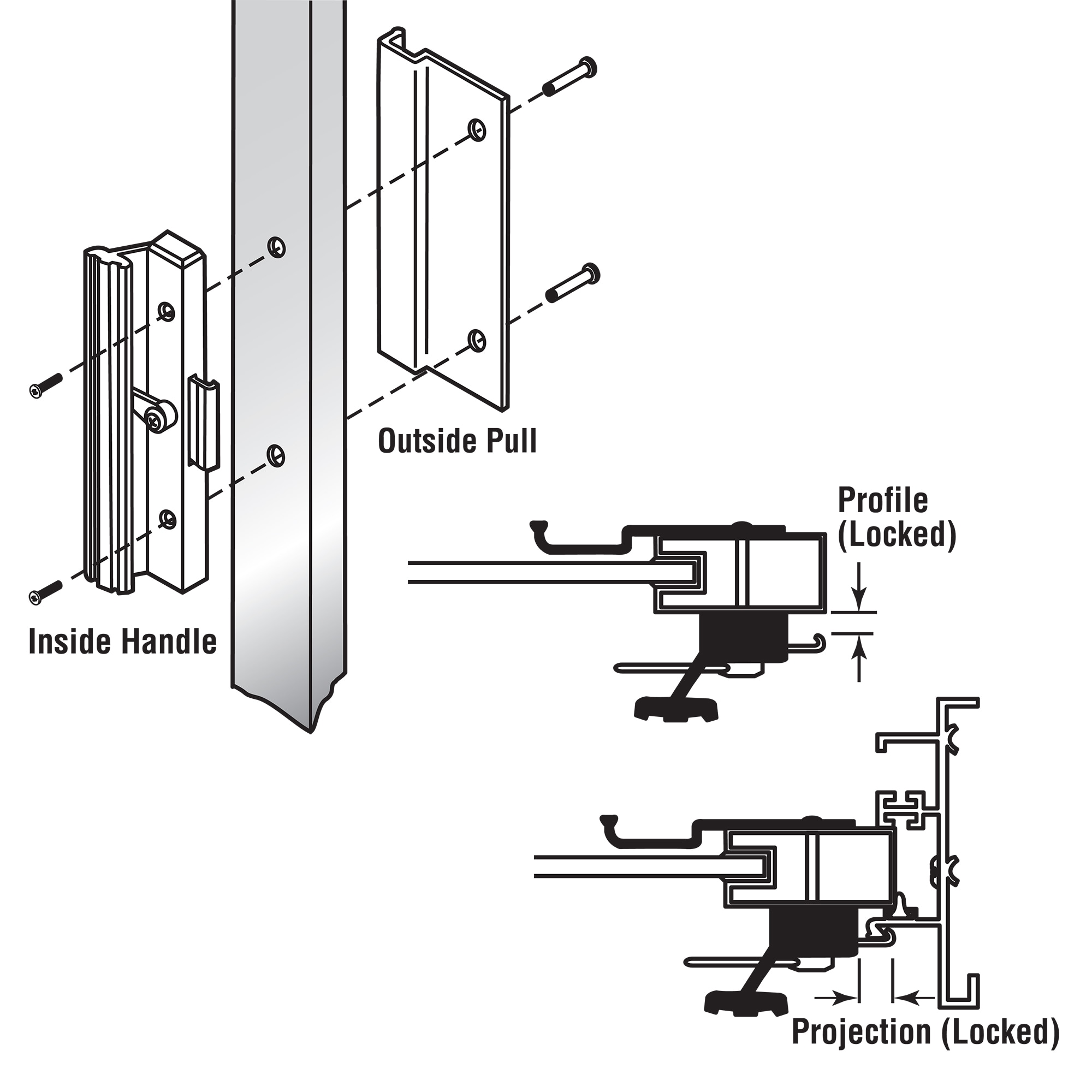 Prime-Line C 1222 Sliding-Patio-Door-Handles - View #10