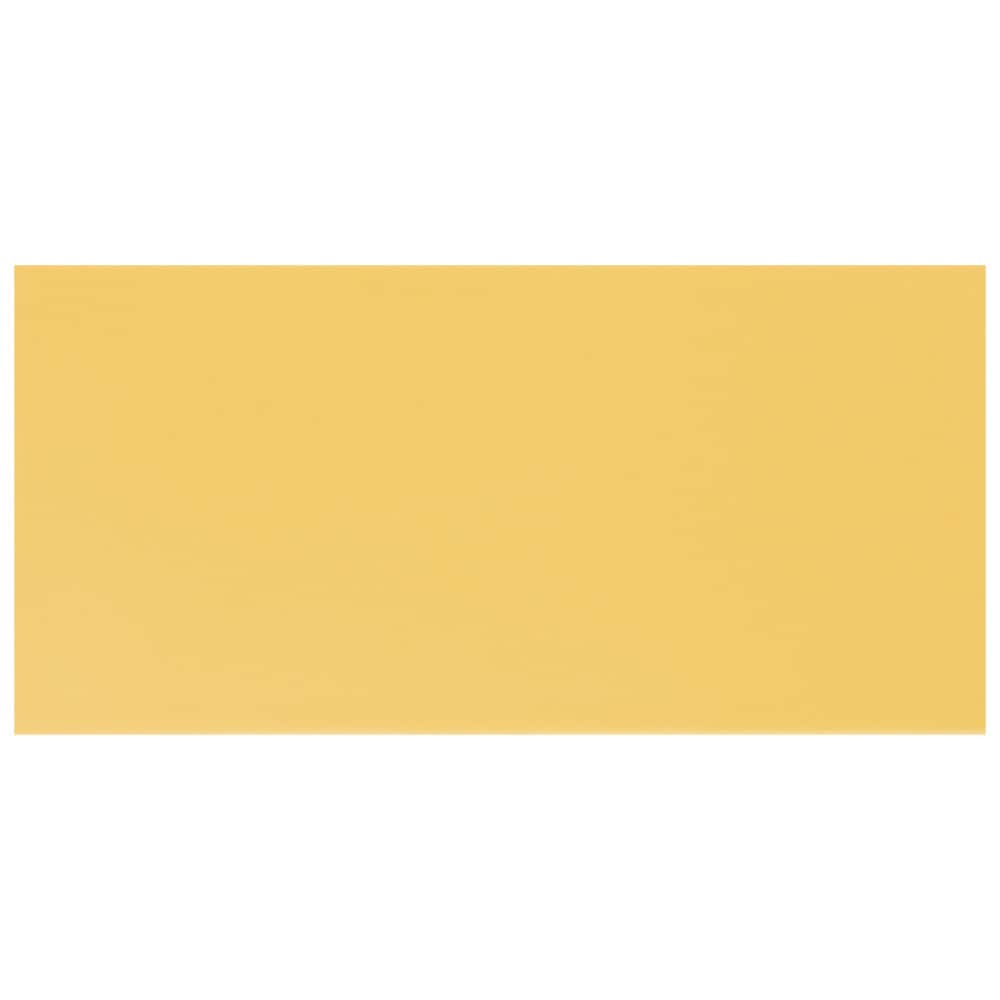 Affinity Tile FRC8PRSYL Projectos Sunflower Yellow 4-in x 8-in Matte Ceramic Subway Floor and Wall Tile (11-sq. ft/ Carton)