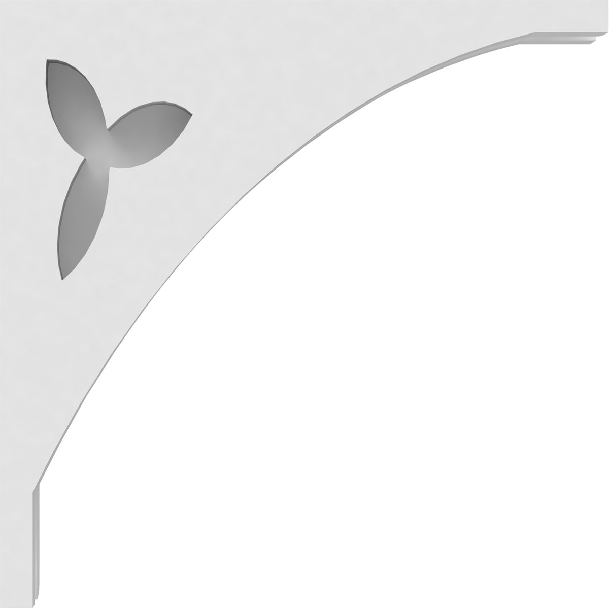Ekena Millwork CORP01X08X08NA corbels - View #3