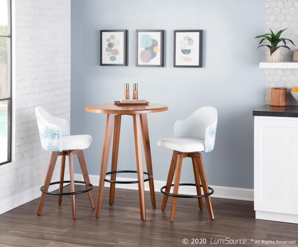 LumiSource B26-AHOY CORAL WLW stools - View #8