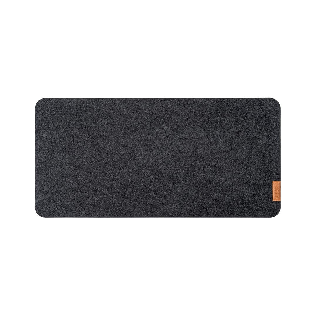 Desky  Cork/Felt Desk Pad - Medium 24.4x11.8 inches / Dark Gray