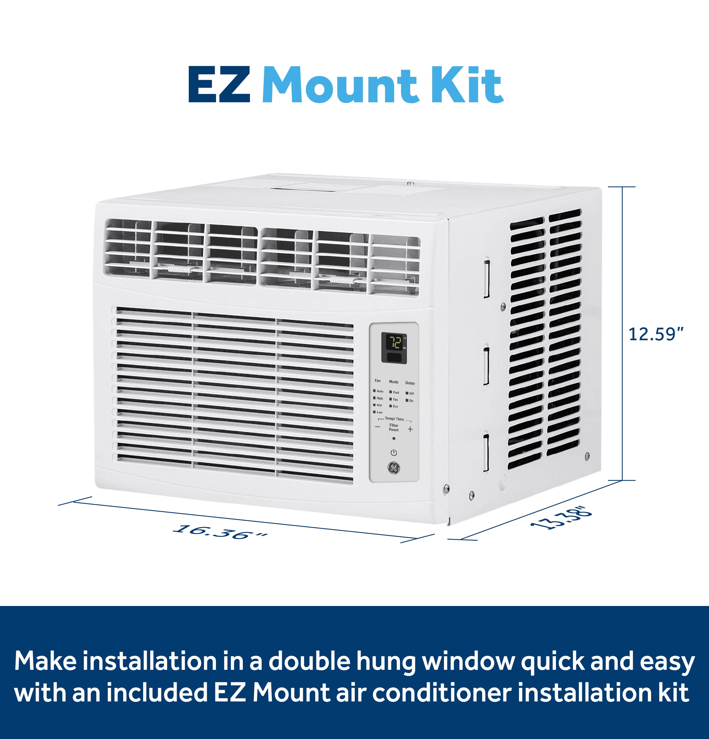 GE AWCS06BWF Window-Air-Conditioners - View #12
