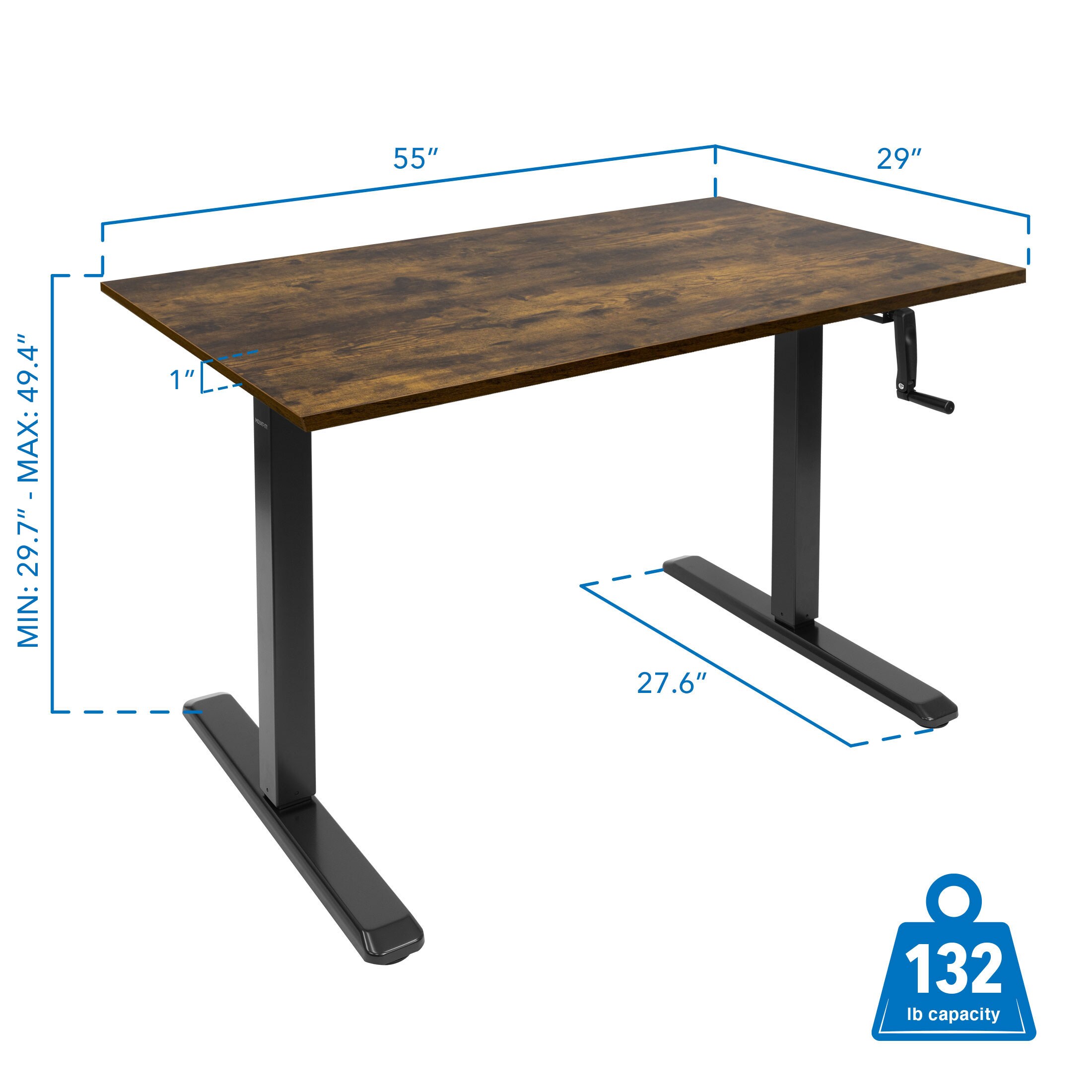 Mount-It! MI-7704 Wood-Table-Tops - View #8