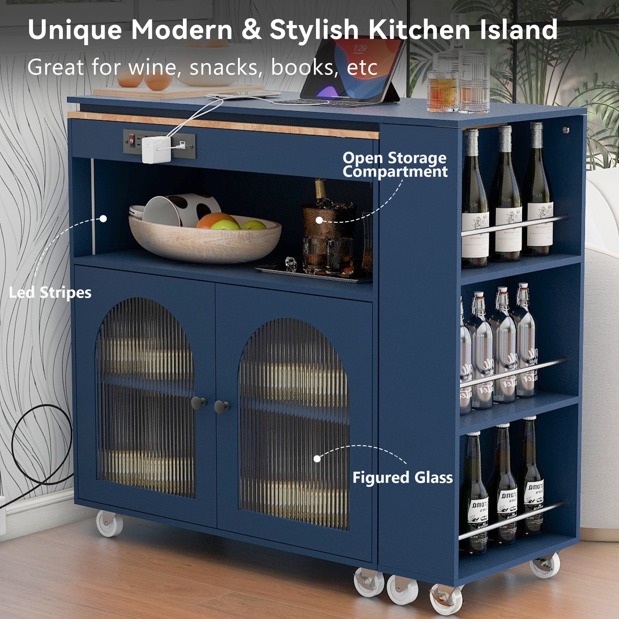 Kahomvis KK-QPO2-AN Kitchen-Furniture - View #8