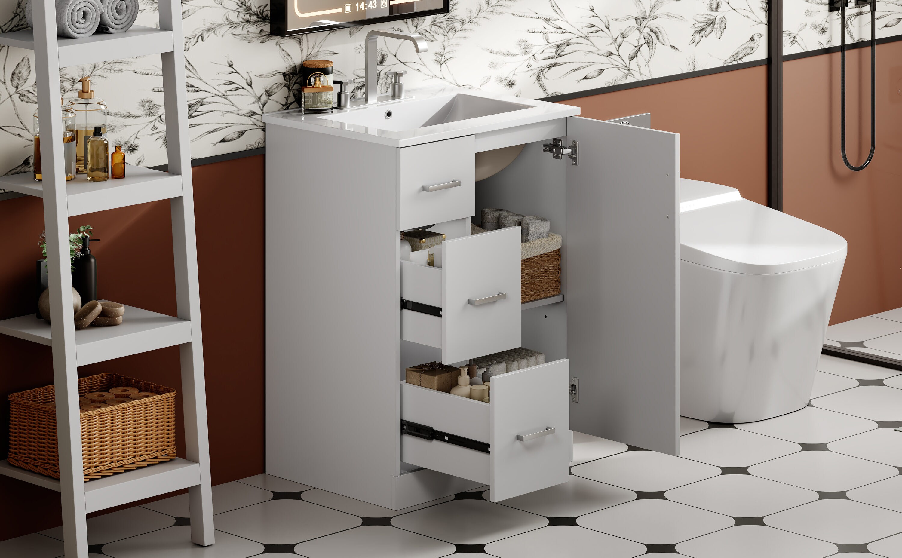 ModernLuxe L3P-N710P288936K Bath-Vanity-Combo - View #16