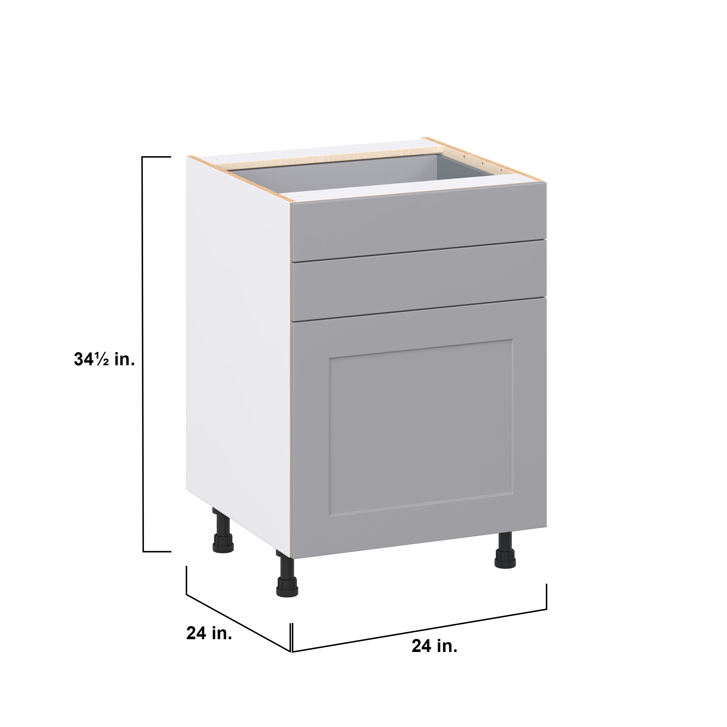 Hugo&Borg DSB24B(L/R)-BM Cabinets-Kitchen - View #4