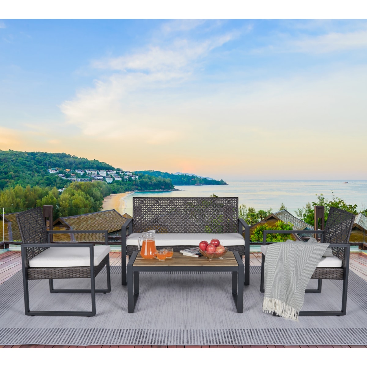 Dexmalle W2391P149819 Patio-Conversation-Sets - View #2