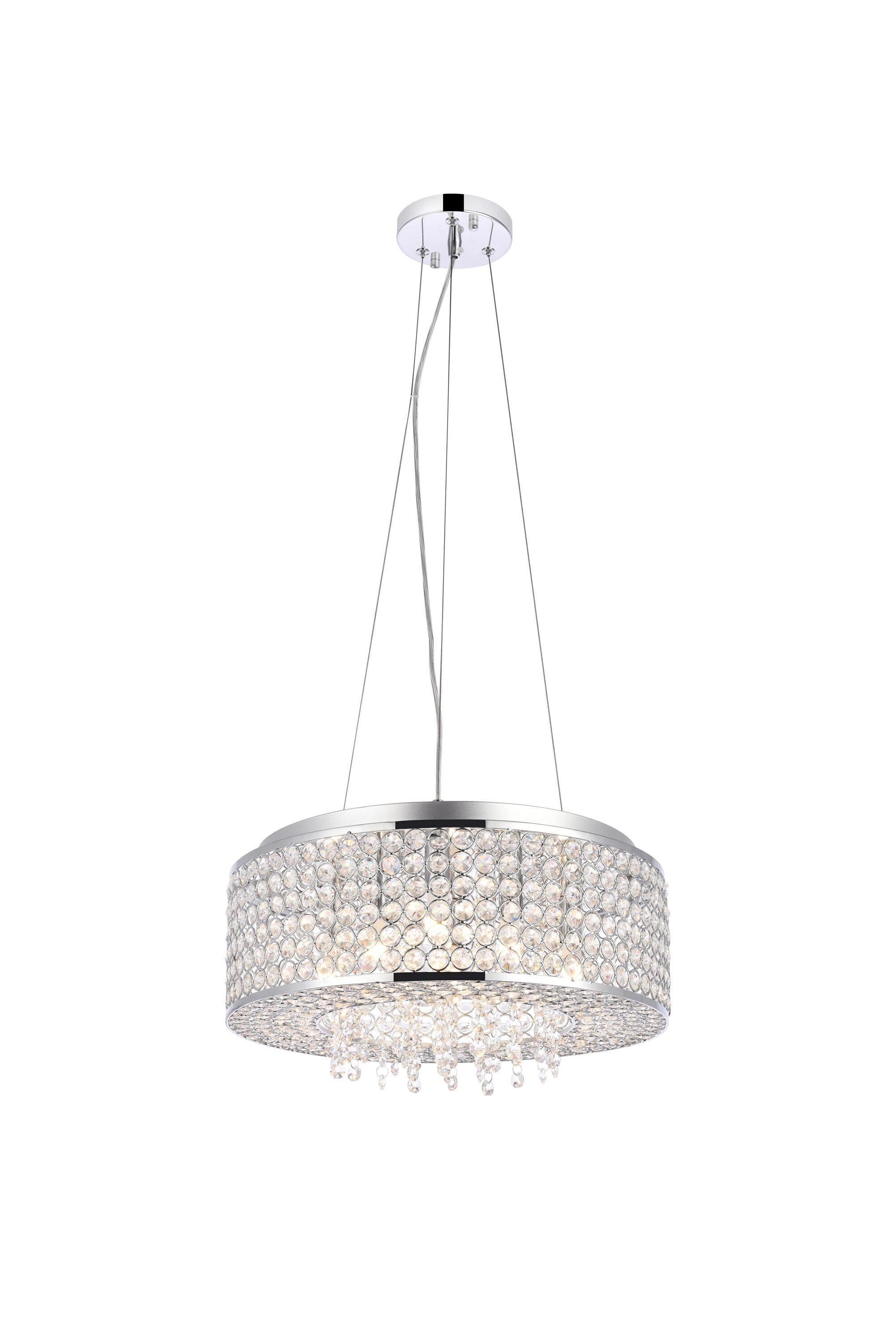 Elegant Decor HFV8742D16CRC Pendant-Lights - View #3