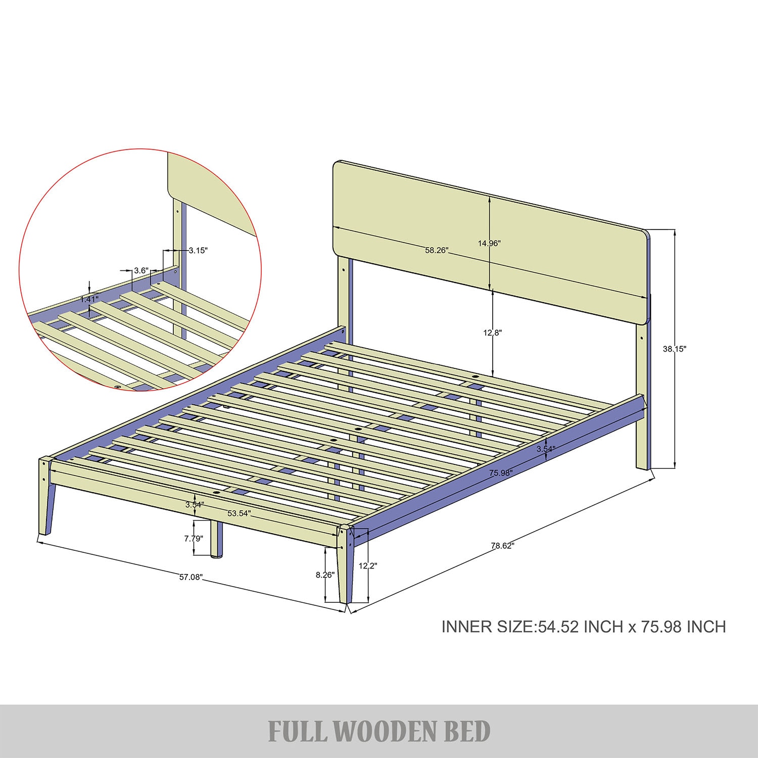 CasePiece C262FPL-WN-WD beds - View #10
