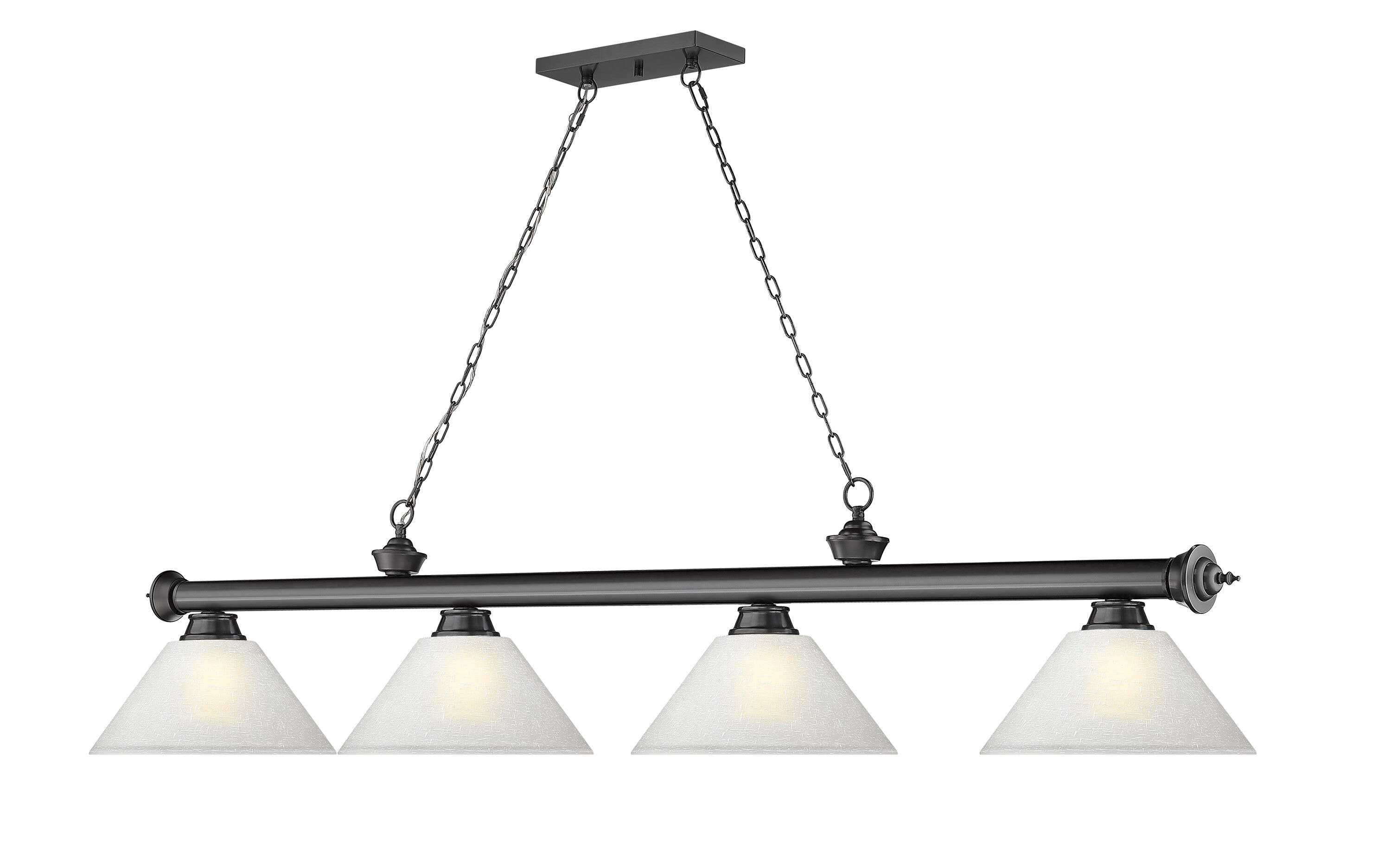 Z-Lite 2306-4BP-AWL14 Pool-Table-Lighting - View #3