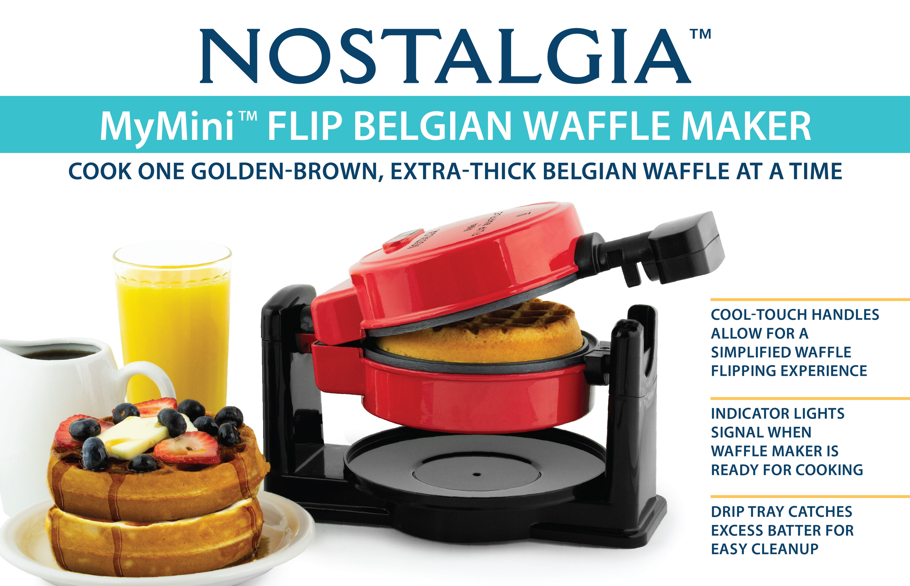  BELLA Classic Waffle Iron, 4 Square Belgian Waffle Maker,  Non-stick Extra Large Plates for Easy Cleanup, Cool Touch Handles,  Stainless Steel, Black, 1400W: Home & Kitchen