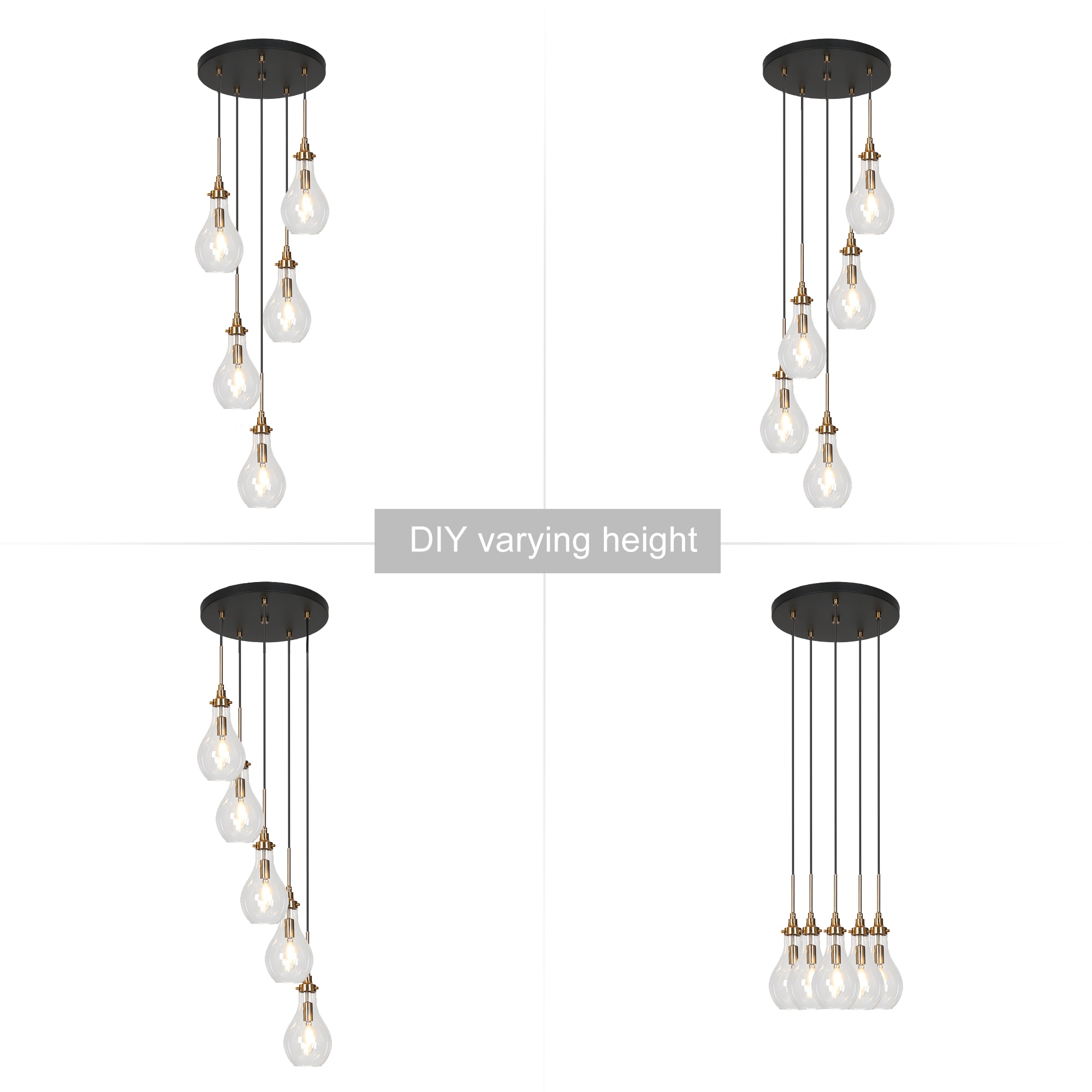 Uolfin QVVBMBUO68H578 Pendant-Lights - View #2
