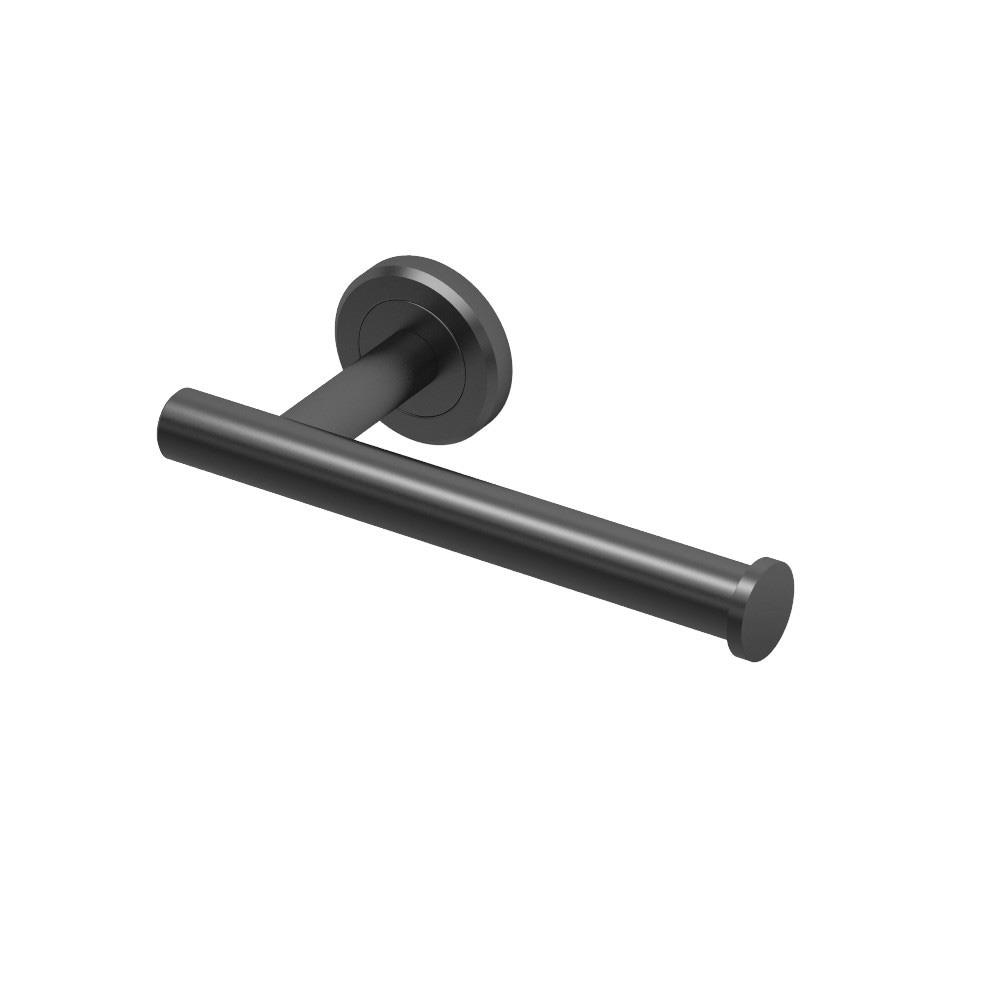 Franklin Brass Maxted Matte Black Wall Mount Euro Toilet Paper Holder in  the Toilet Paper Holders department at