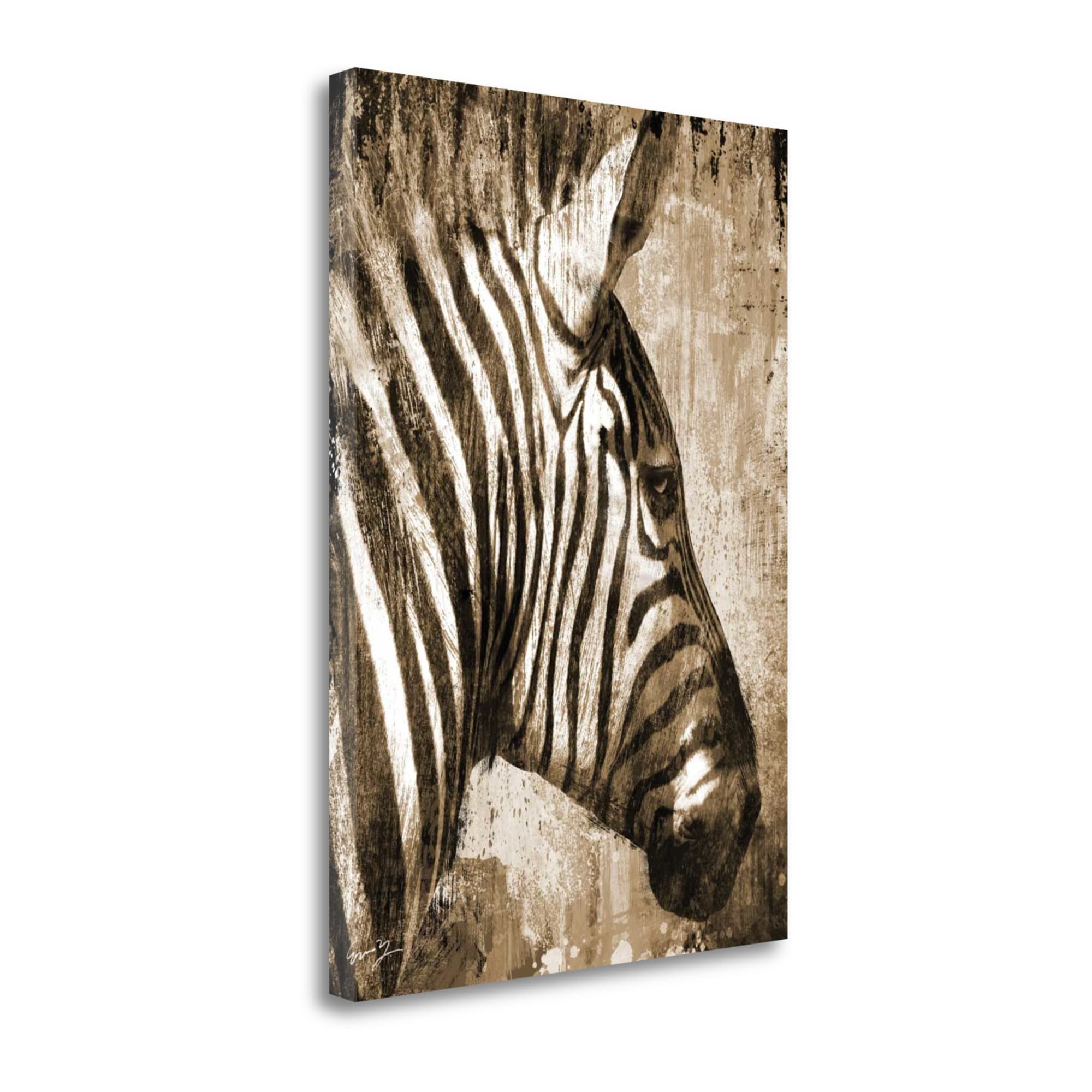 Tangletown Fine Art Frameless 40-in H x 28-in W Animals Canvas Print in ...