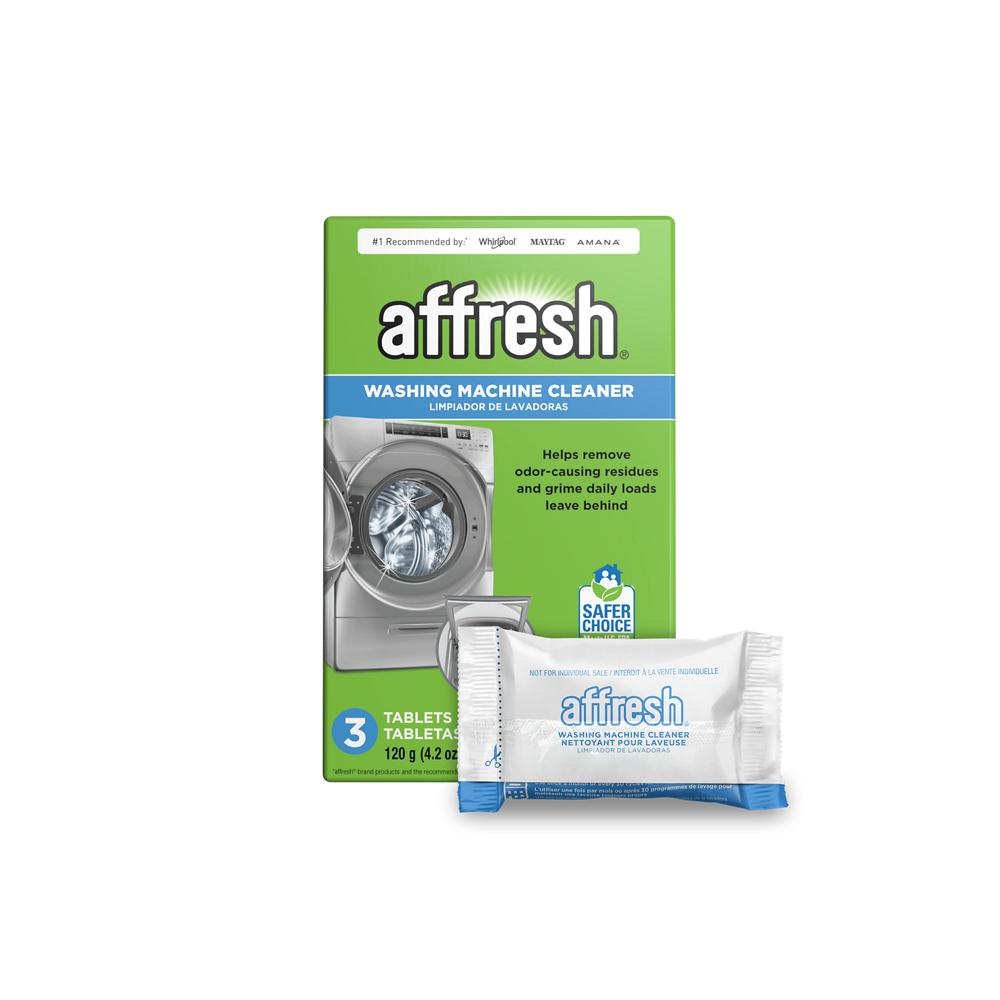 Affresh Washer Machine Cleaner, 3-Tablet Box w/ extra Tablet!
