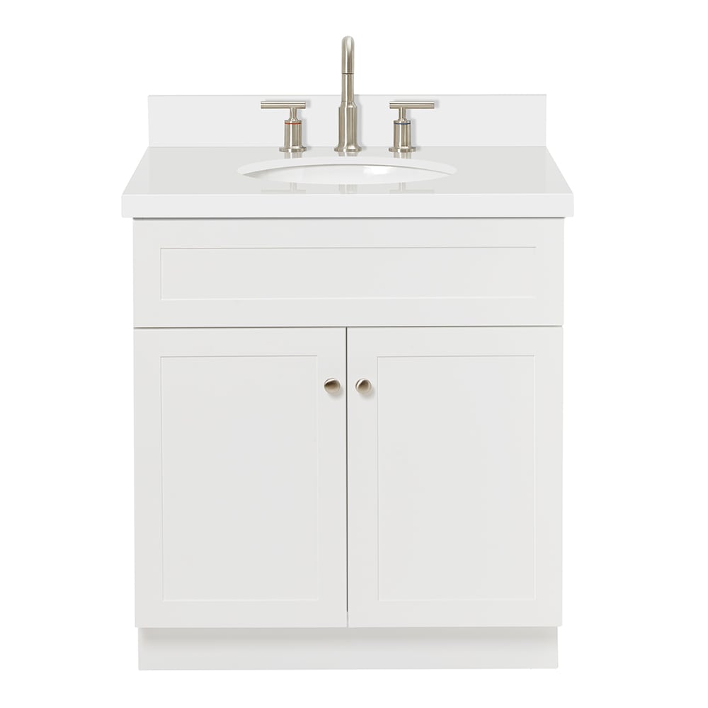 ARIEL F031SWQOVOWHT Bath-Vanity-Combo - View #2
