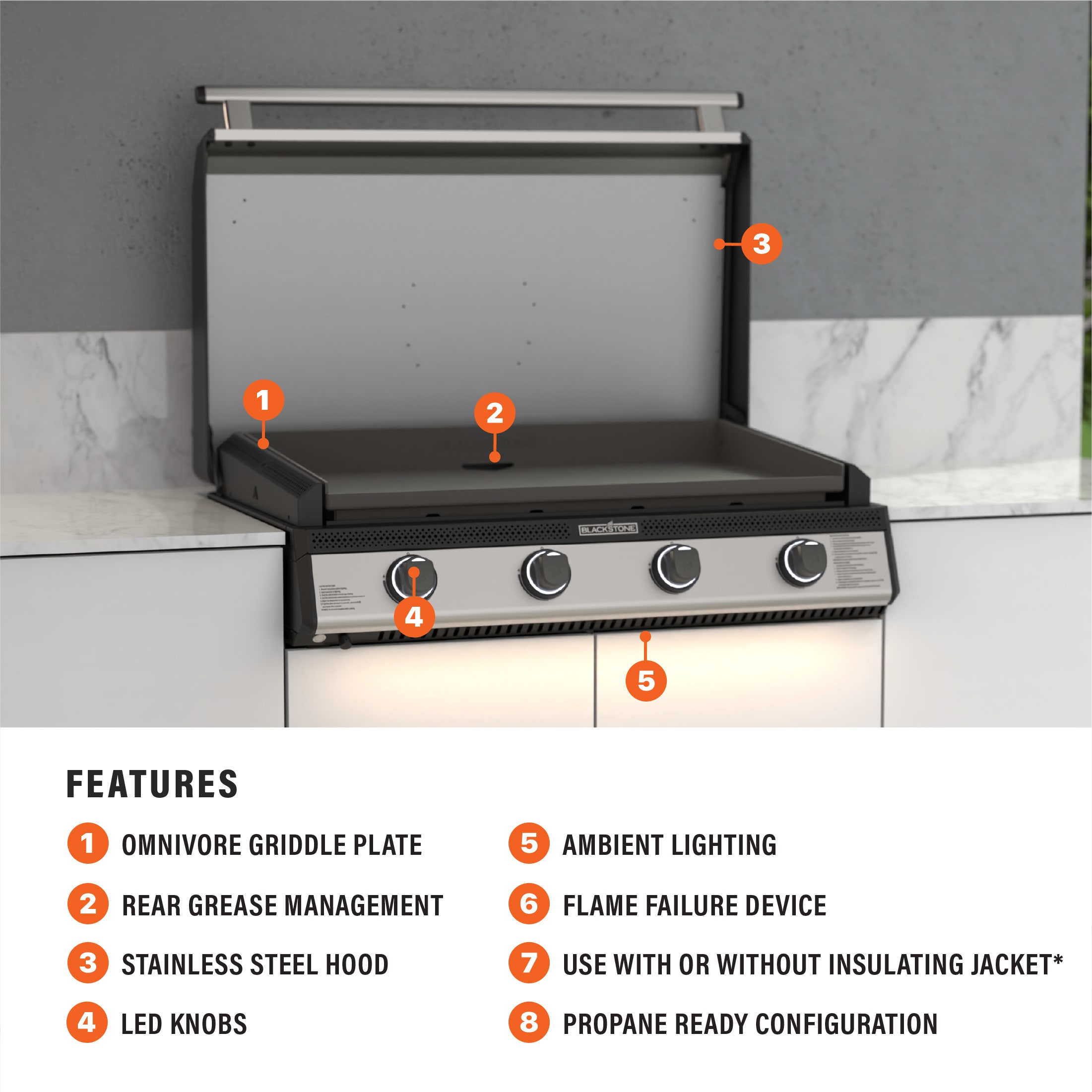 Blackstone 6138 Builtin-Gas-Grills - View #4
