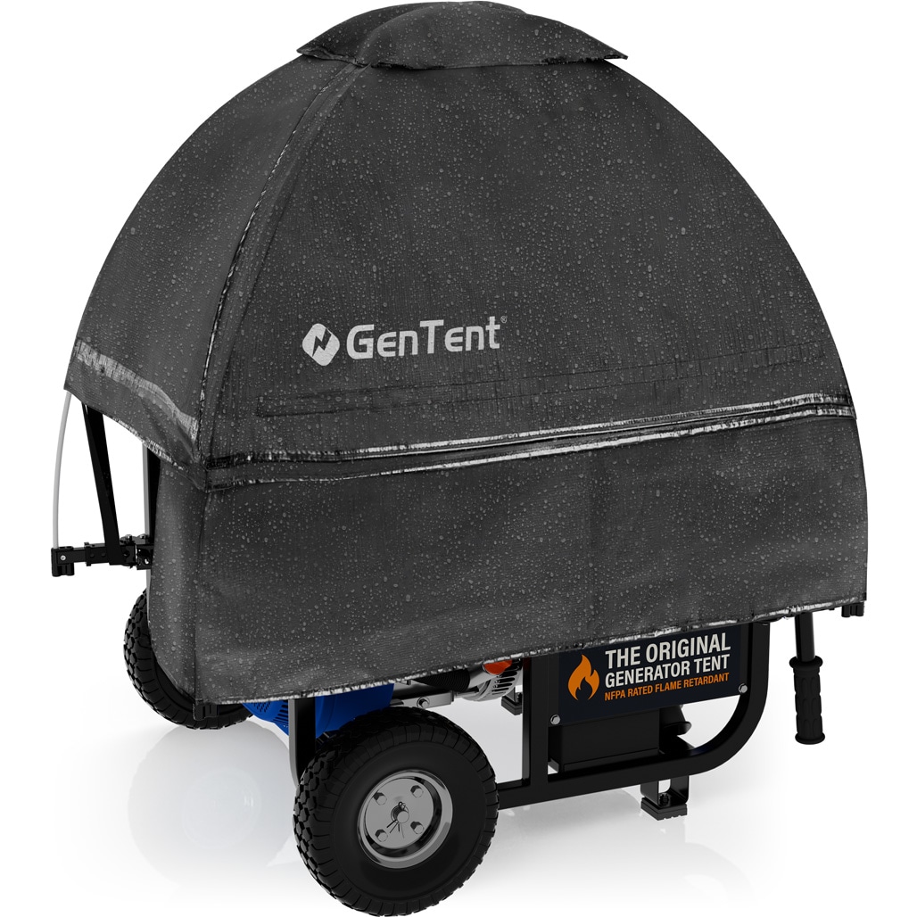 GenTent Universal Kit (Standard, Black) for Open Frame Generators Generator cover