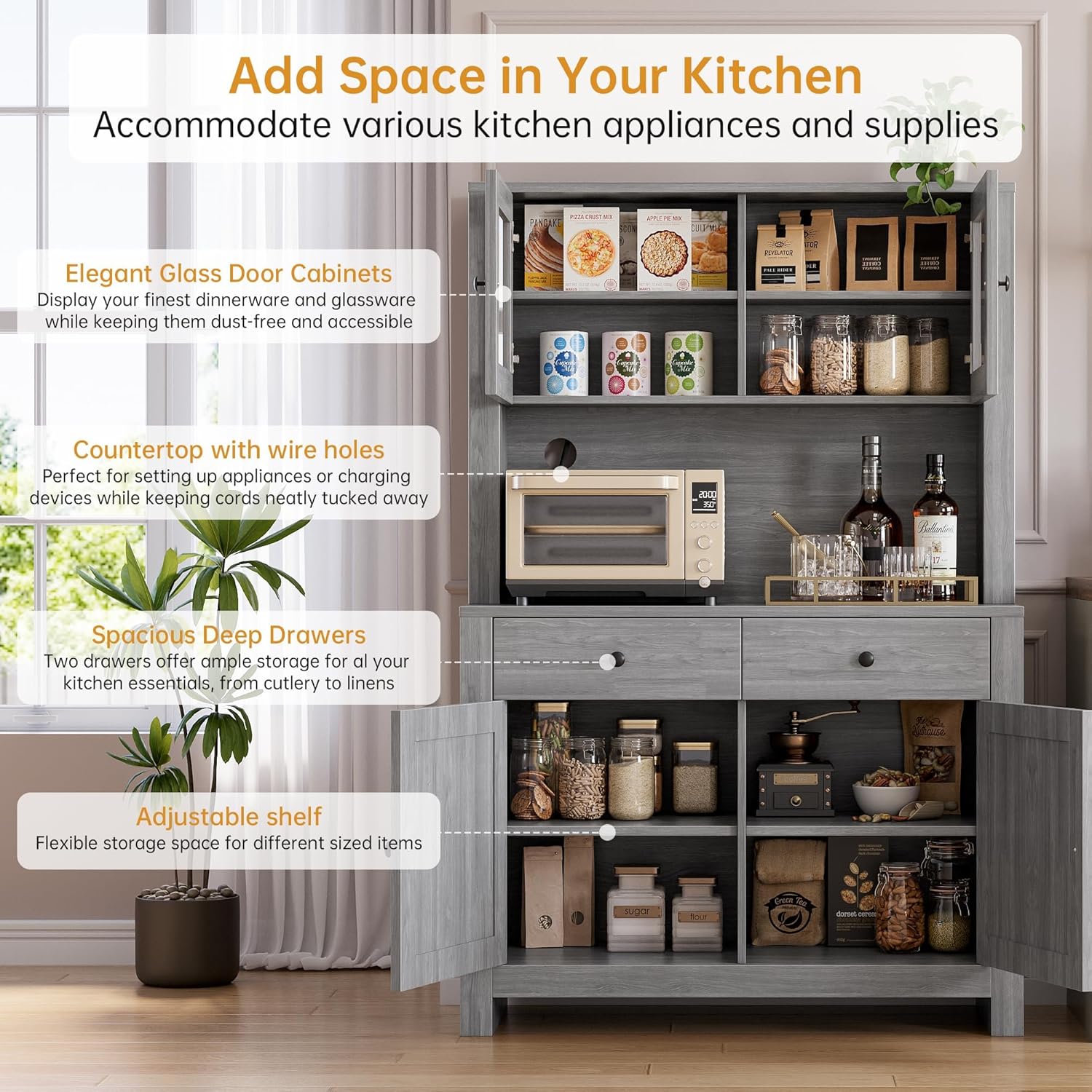 Qeetex MIE-PHK-345645NX Dining-Kitchen-Storarge - View #6