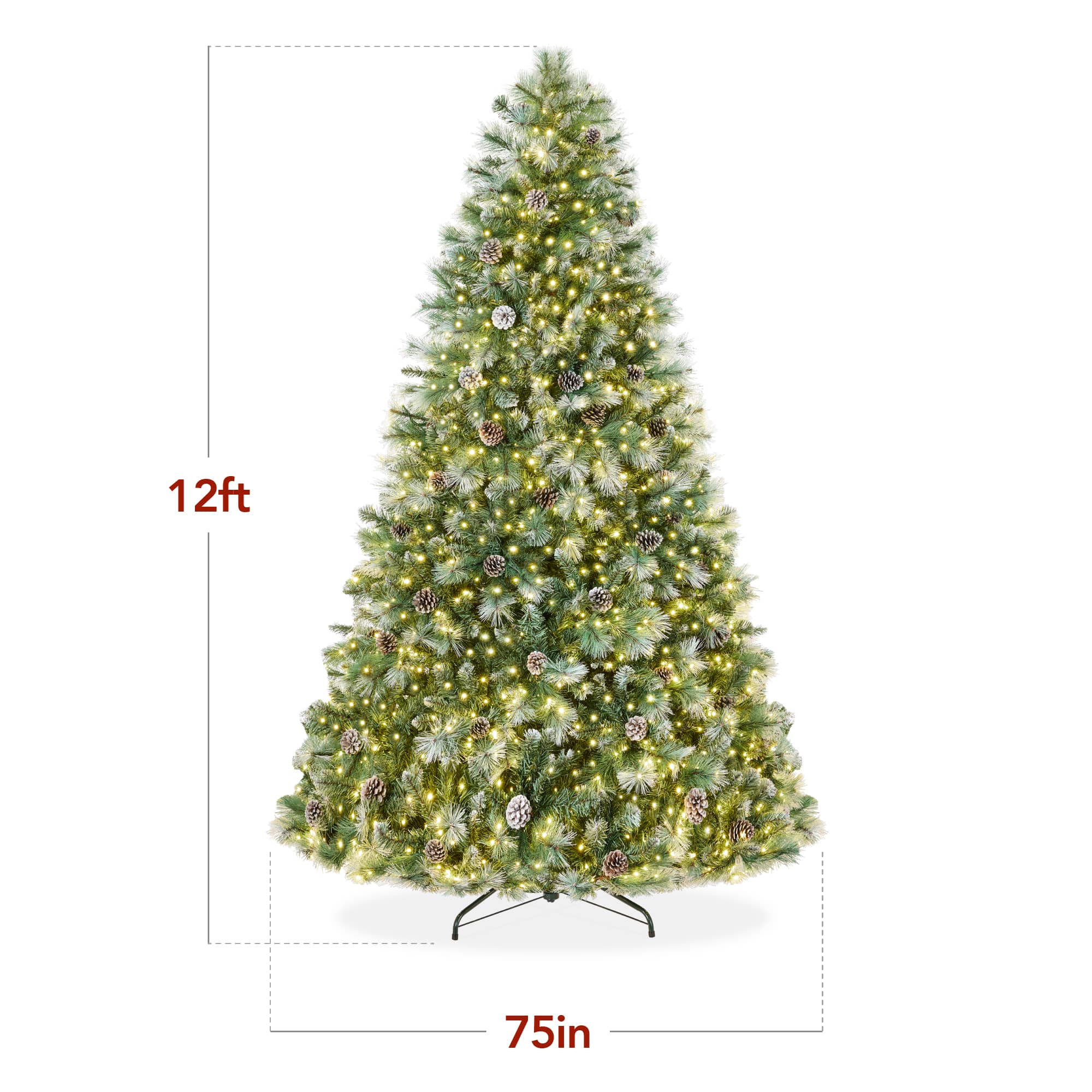Best Choice Products SKY8306 Artificial-Christmas-Trees - View #2