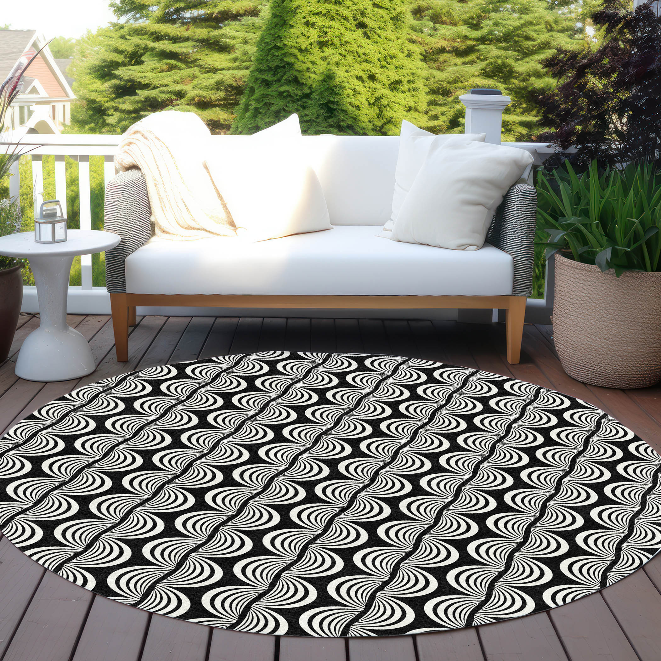 Addison Rugs ACN1055BK8RO rugs - View #7