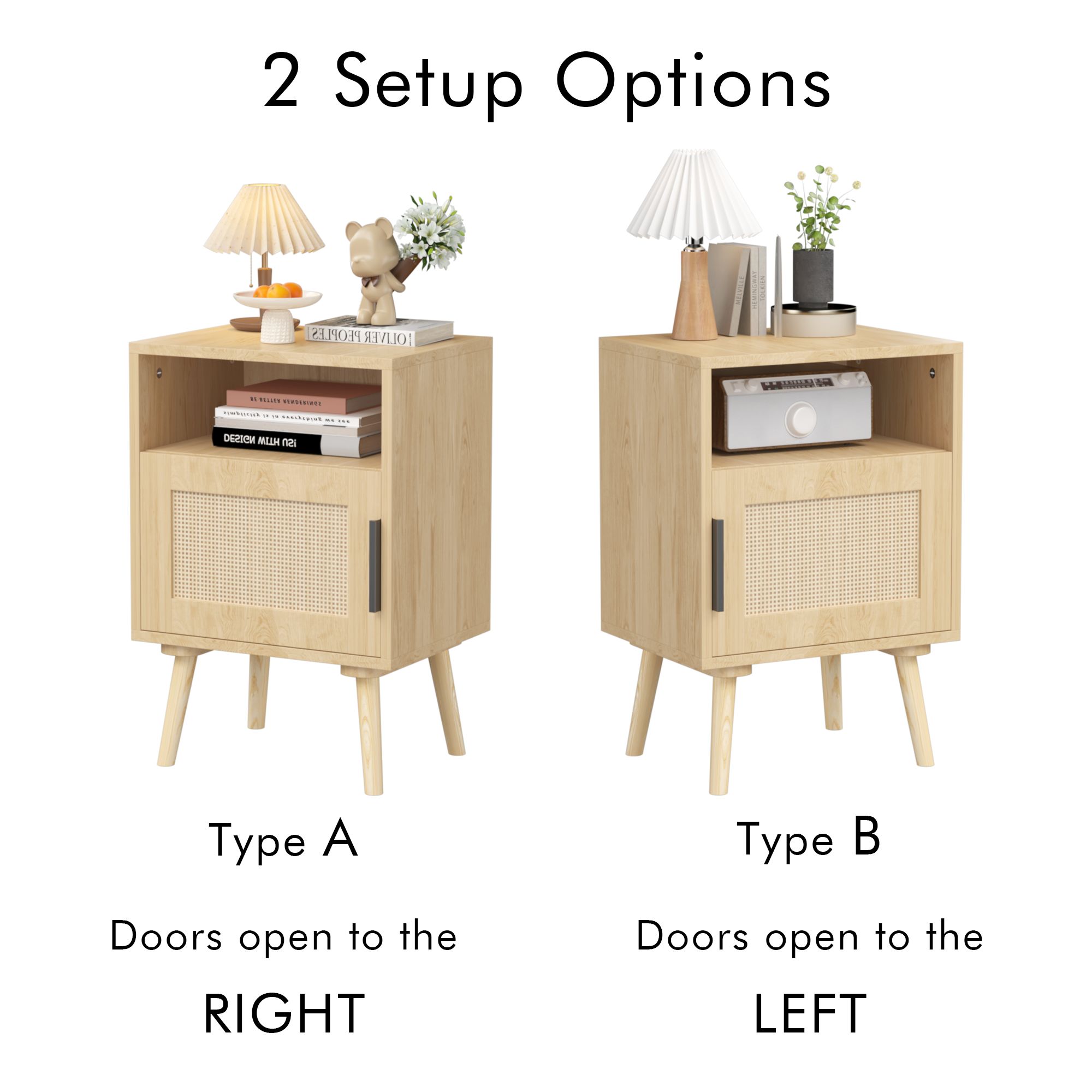 Blisstyle 71MLGKZ4 nightstands - View #3