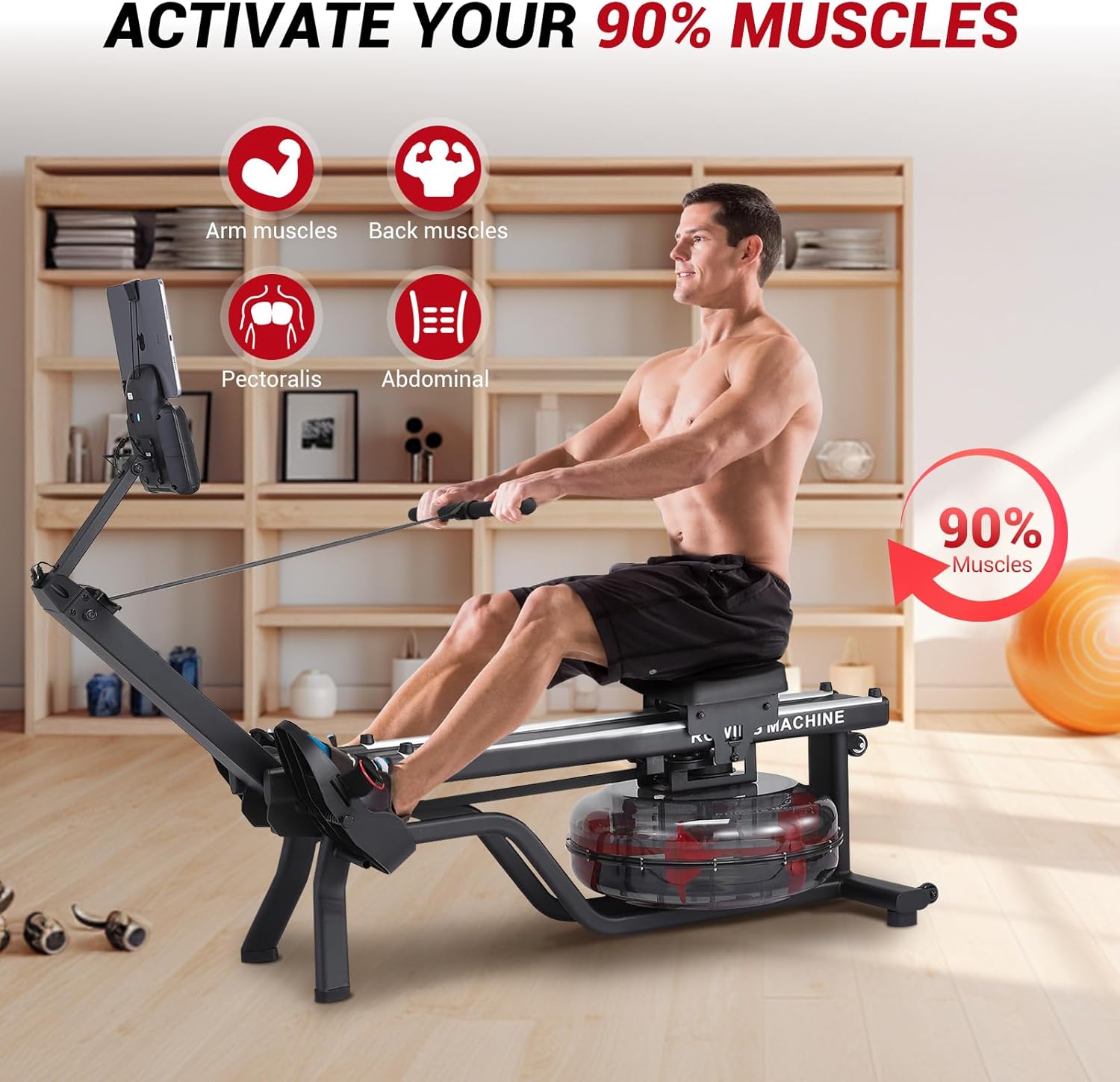 GAOMON LSPPJOK-F237I8GUTM Rowing-Machines - View #7
