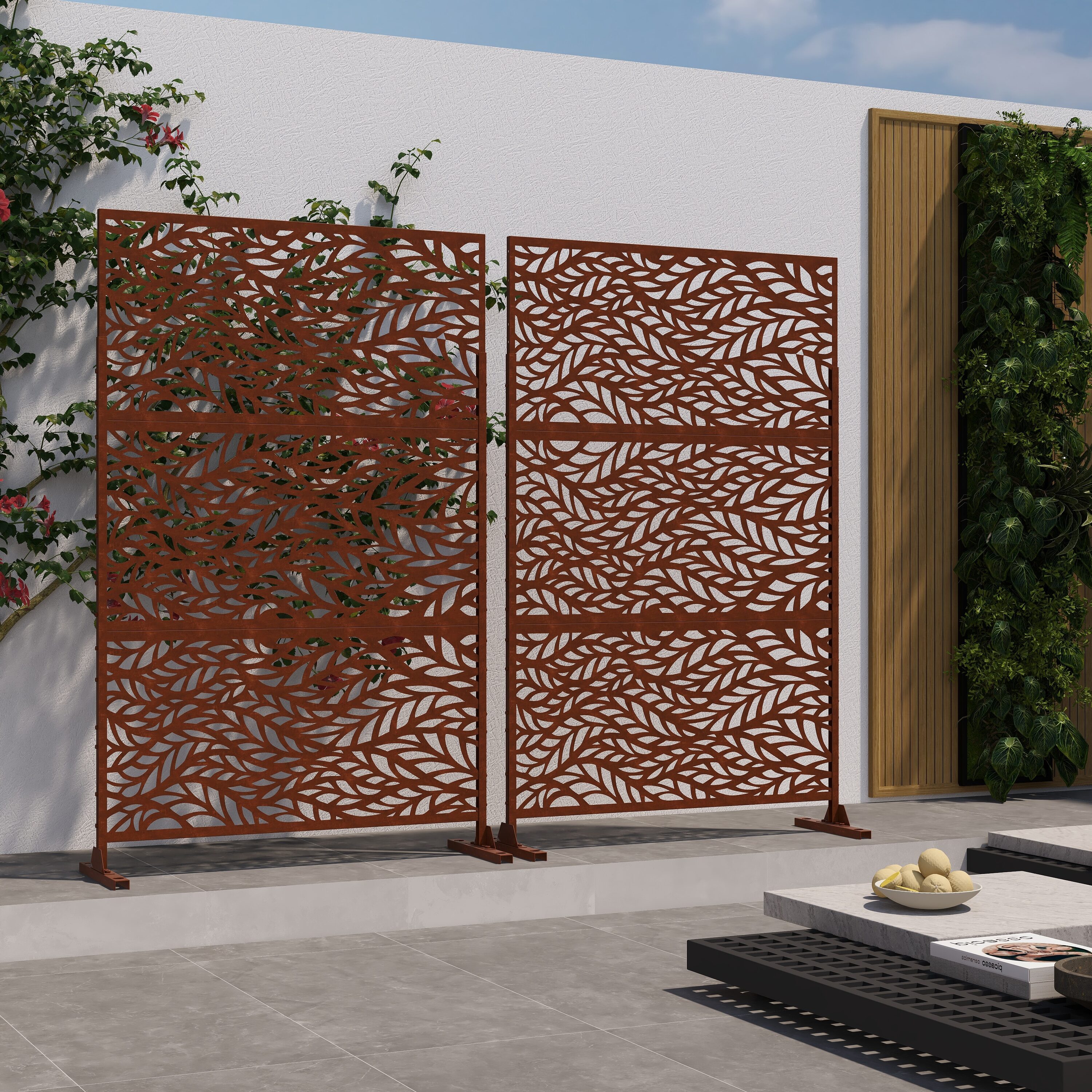 Dreamsidea LS-OS0007-RE BROWN Outdoor-Privacy-Screen - View #3