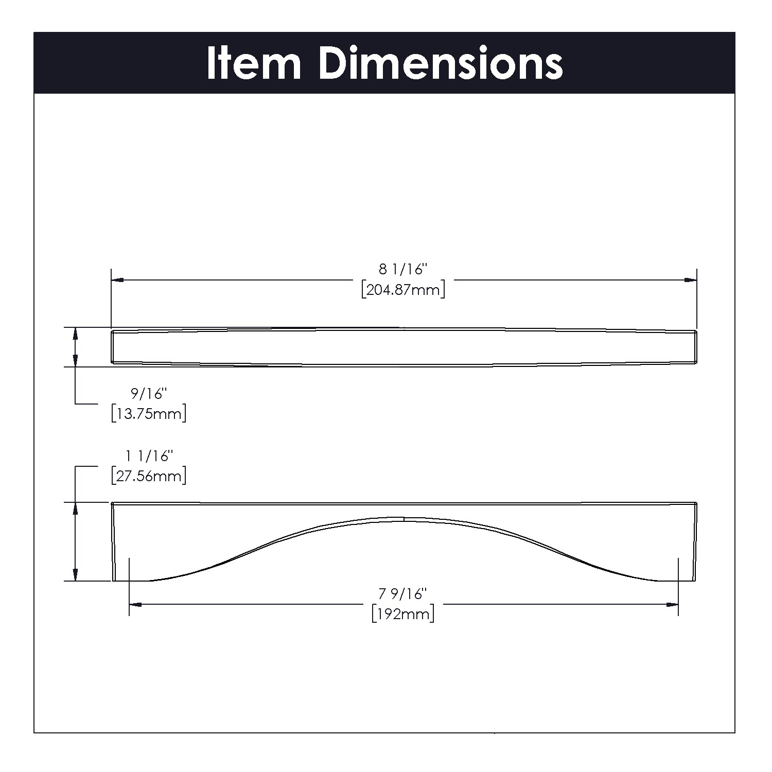 Belwith Keeler B076152-CBZ Cabinet-Pulls - View #2